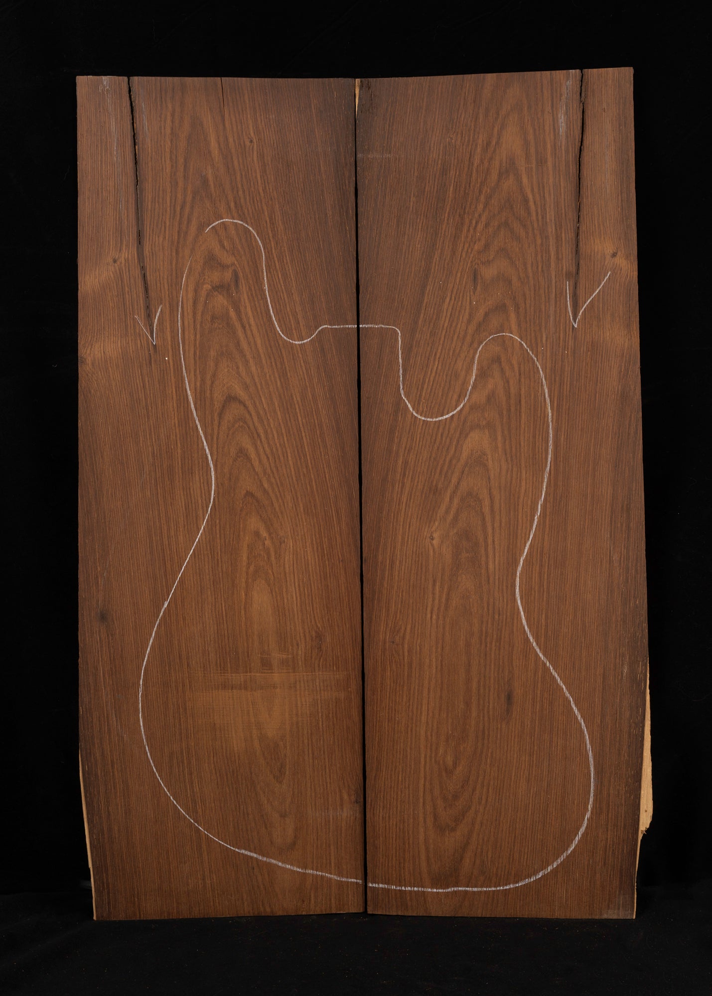 Amazon Rosewood Electric Guitar/Bass Laminate Top 18