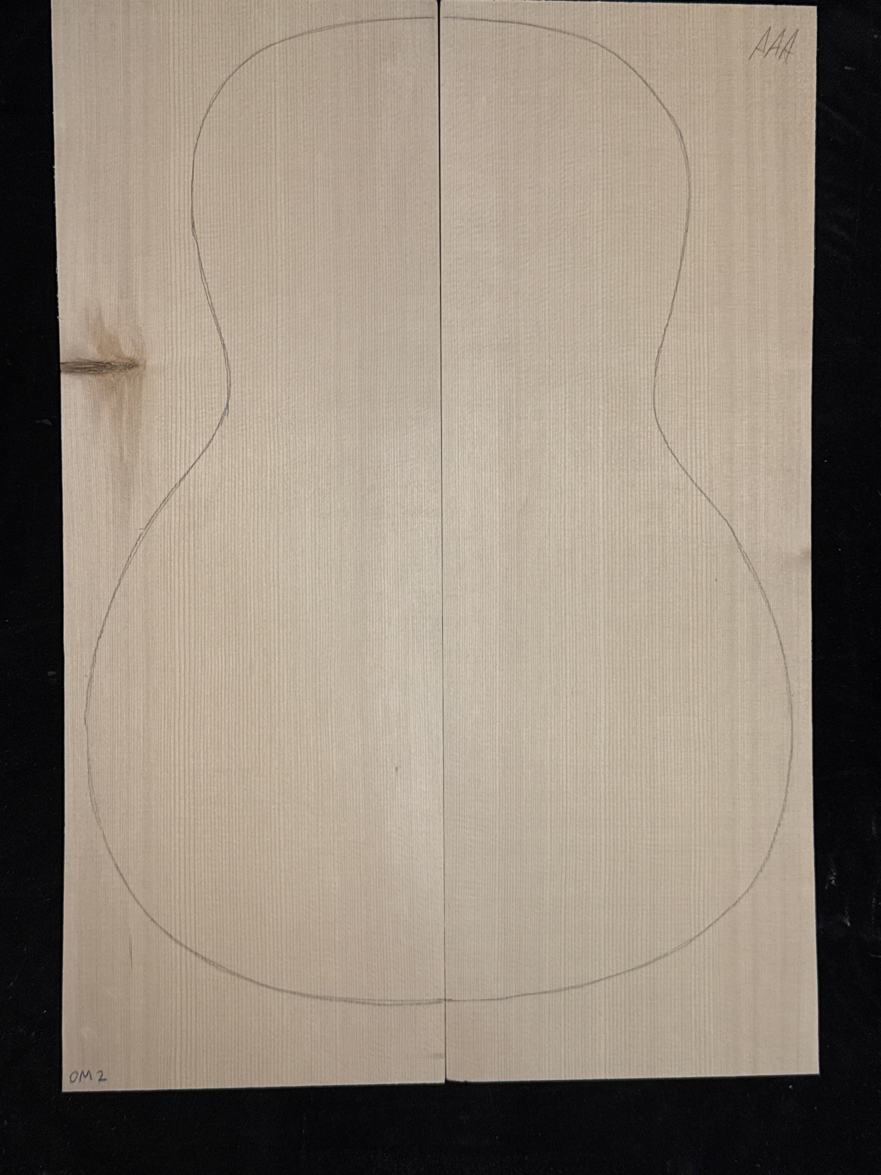 Adirondack Spruce Acoustic Guitar Top 86