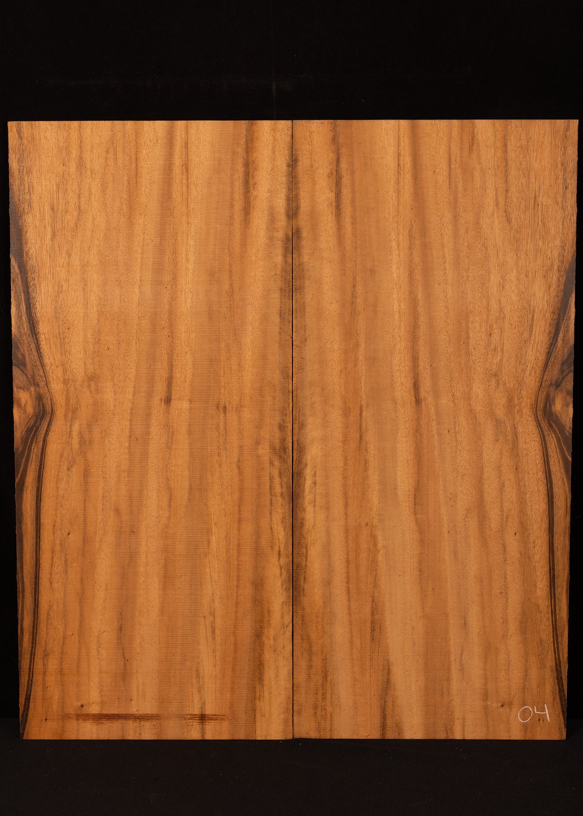 Koa Electric Guitar Carved Top 04