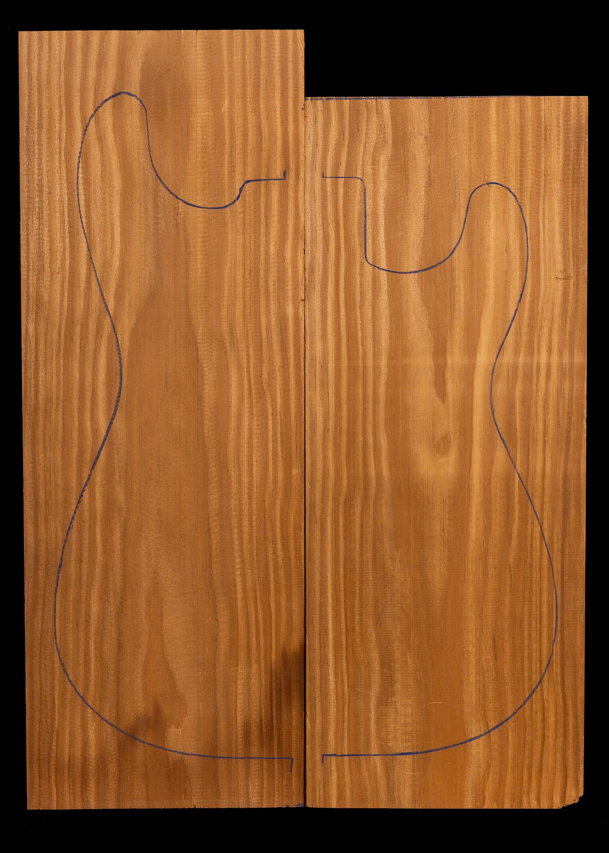 Butternut 2-Piece Electric Guitar Body Blank 06