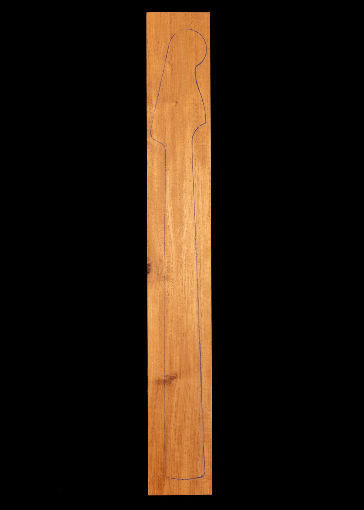 Mahogany Bass/Electric Guitar Neck Blank 08