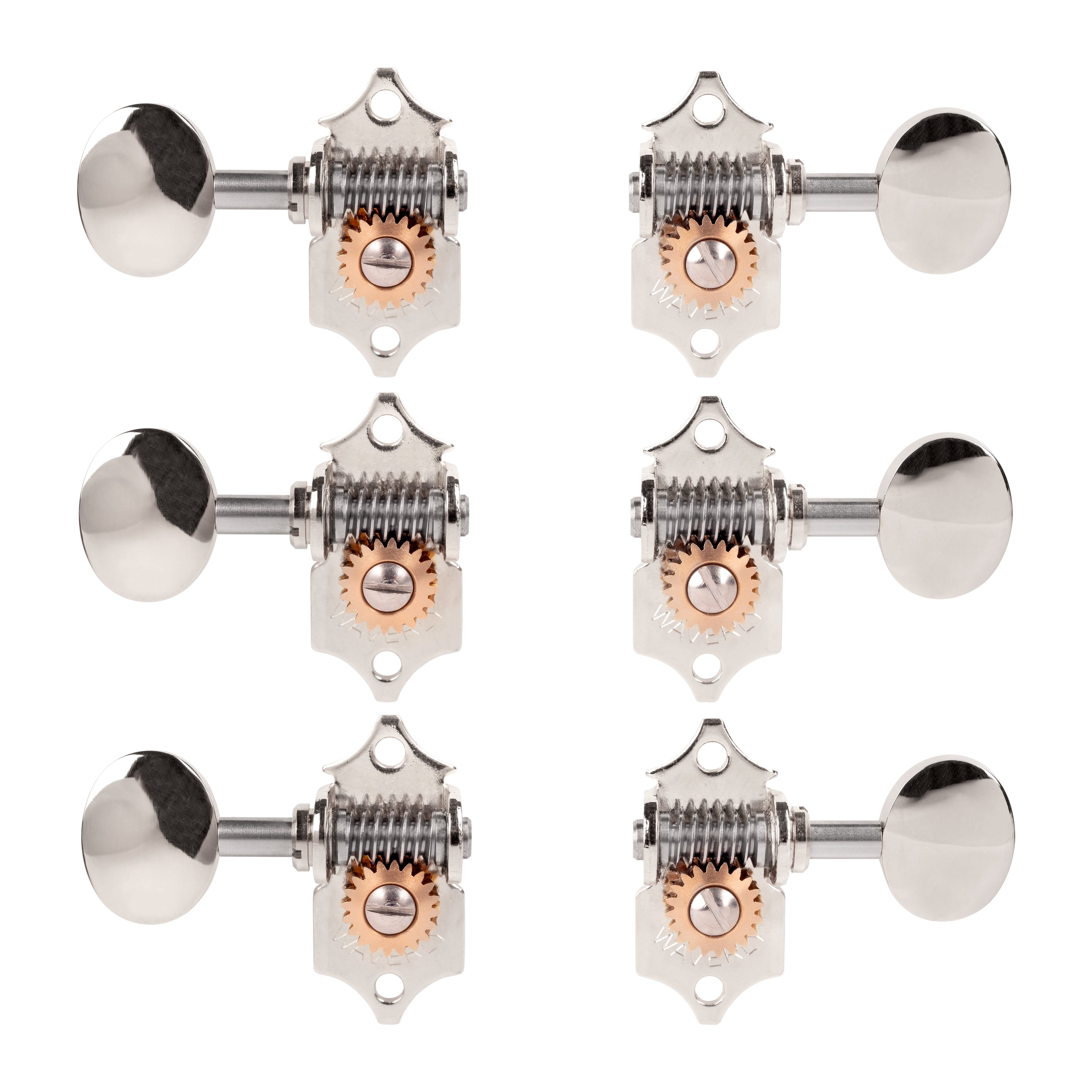 Waverly Guitar Tuners for SOLID Headstock – Allied Lutherie