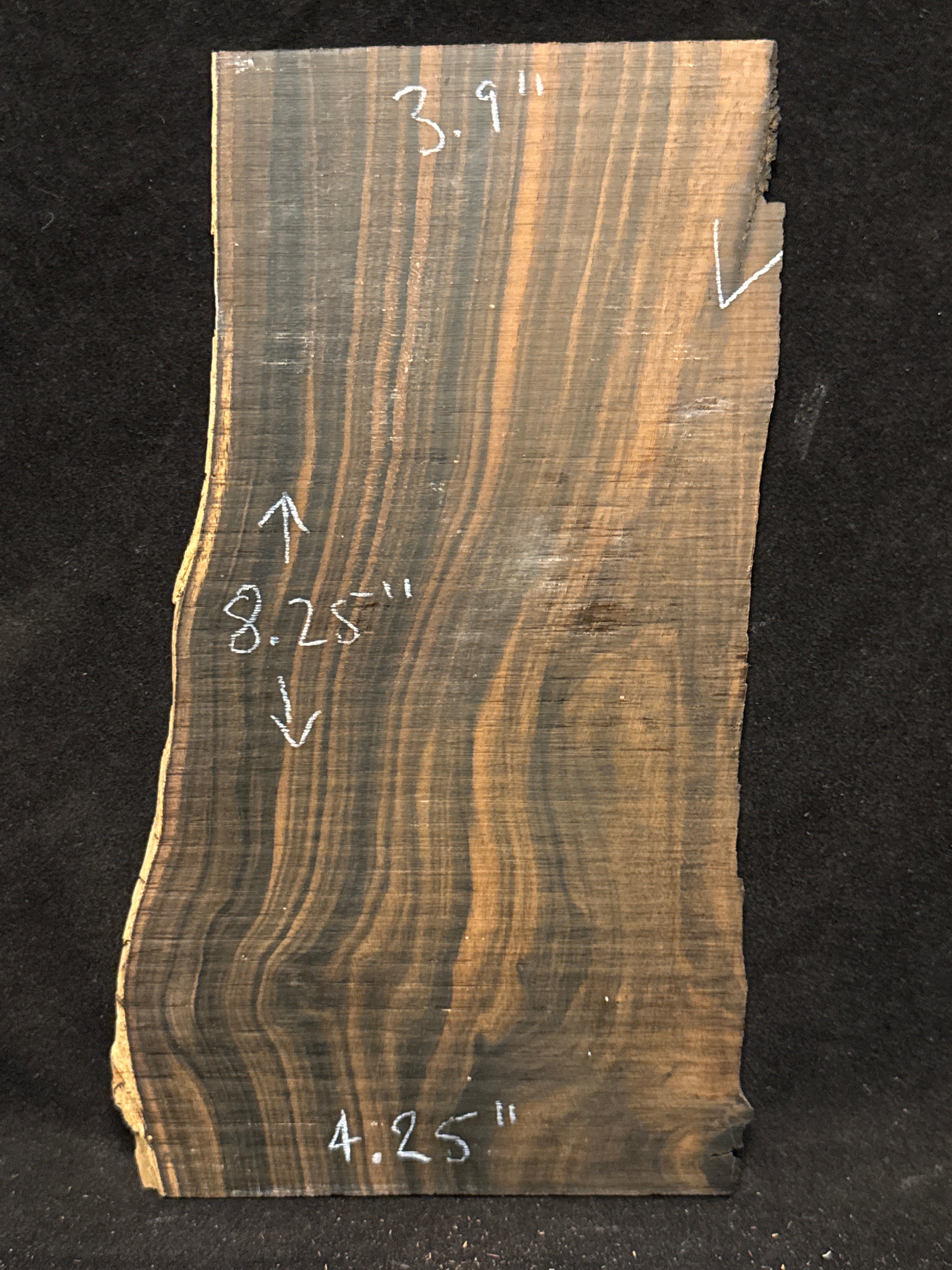 Macassar Ebony Headplate 06