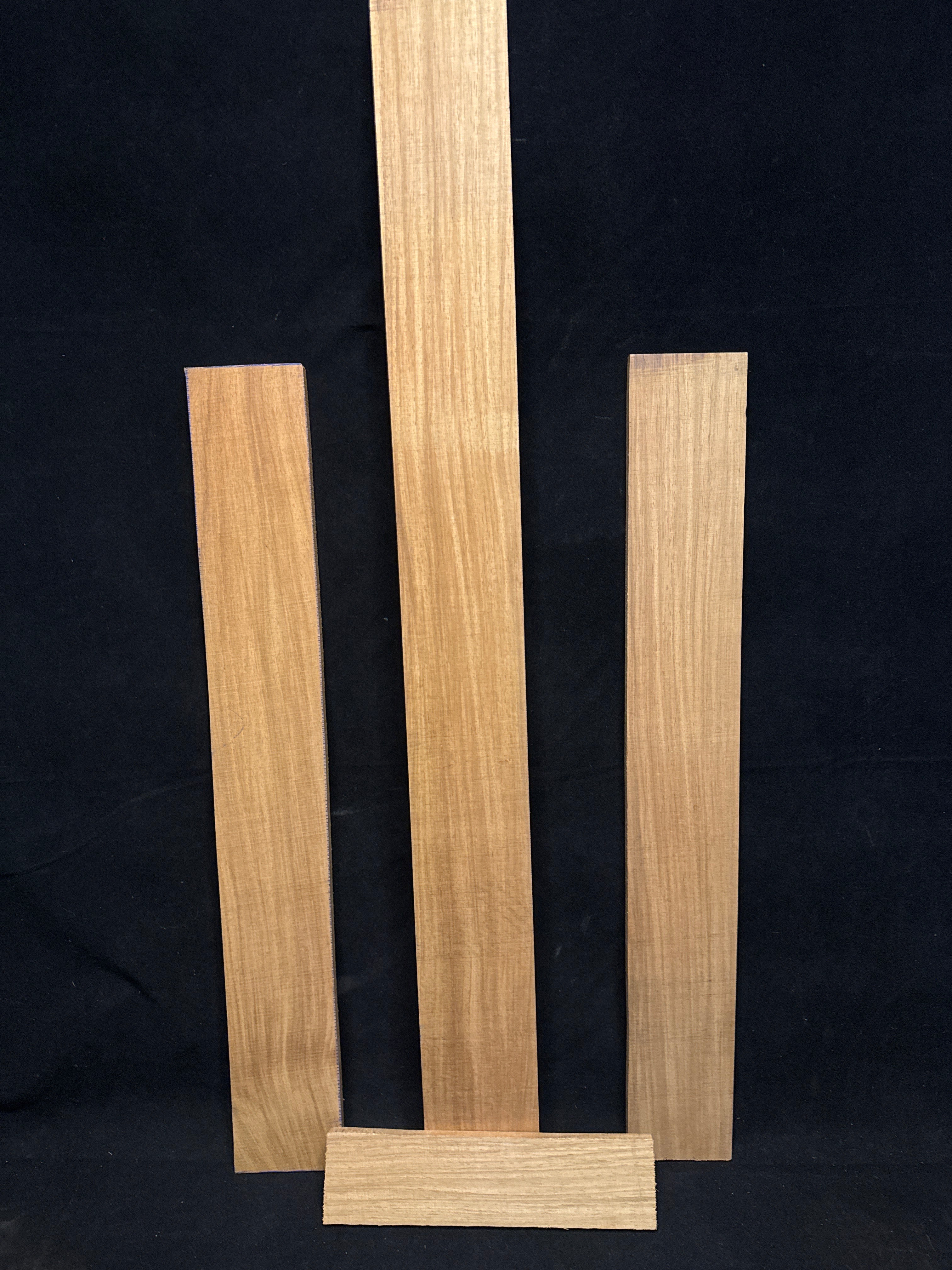 Mystery Wood Fingerboard & Bridge Bundle 01