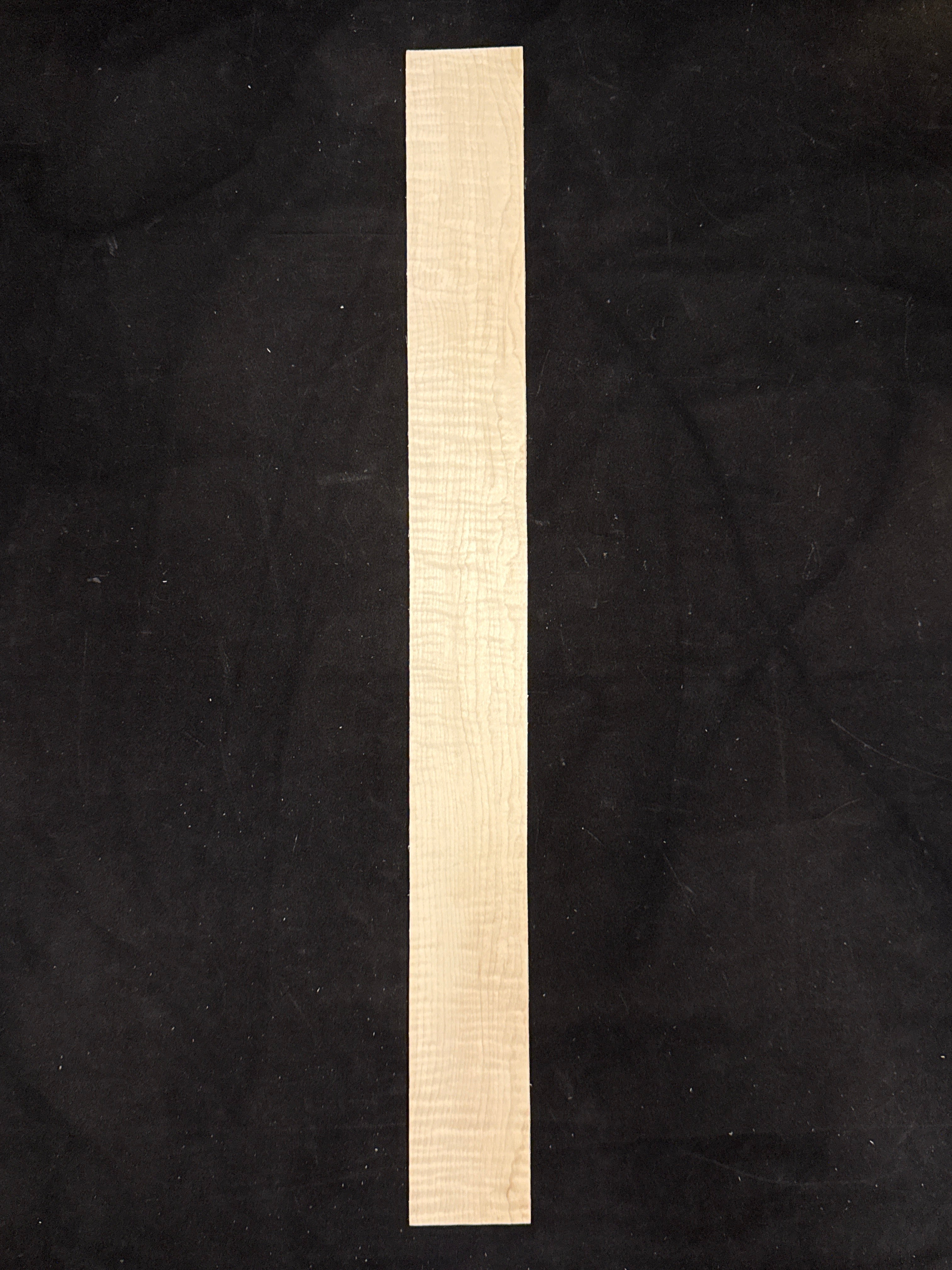 Figured Maple Bass Fingerboard 12