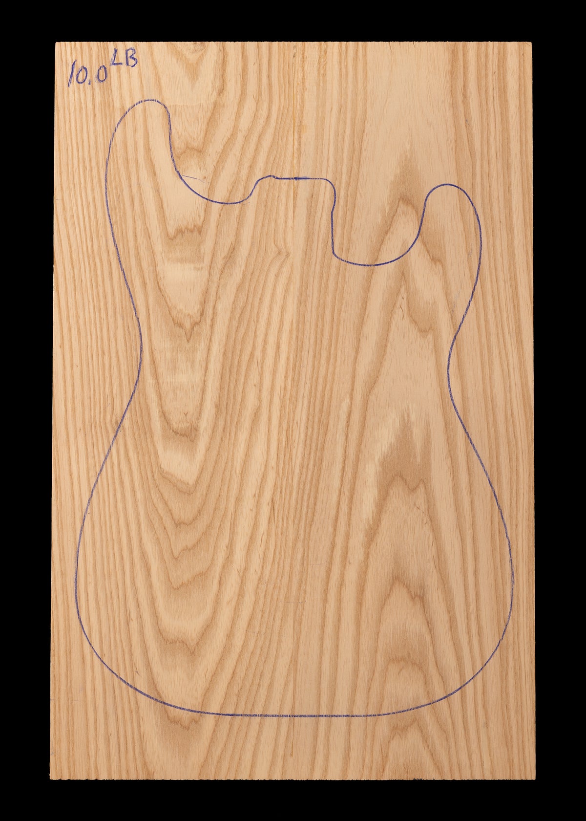 Swamp Ash 2-Piece Electric Guitar/Bass Body Blank 24