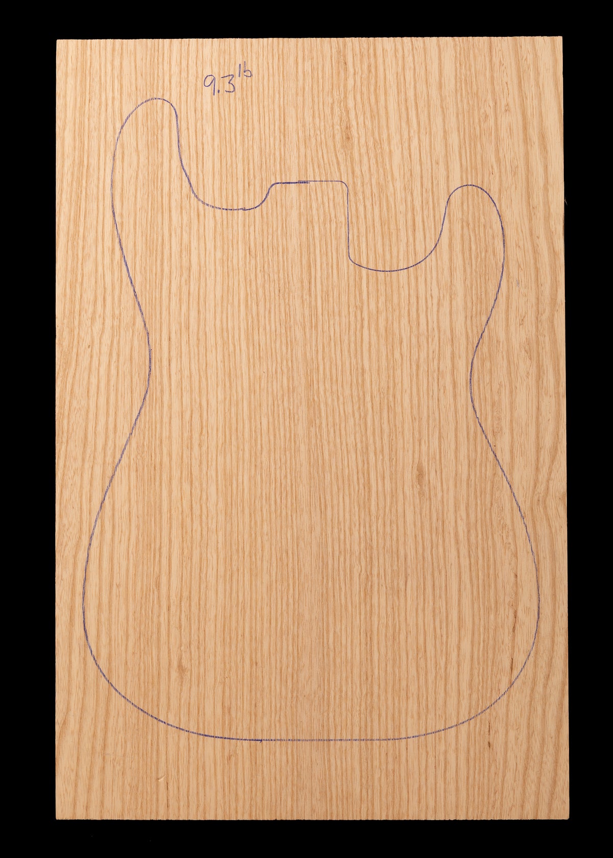 Swamp Ash 2-Piece Electric Guitar/Bass Body Blank 25