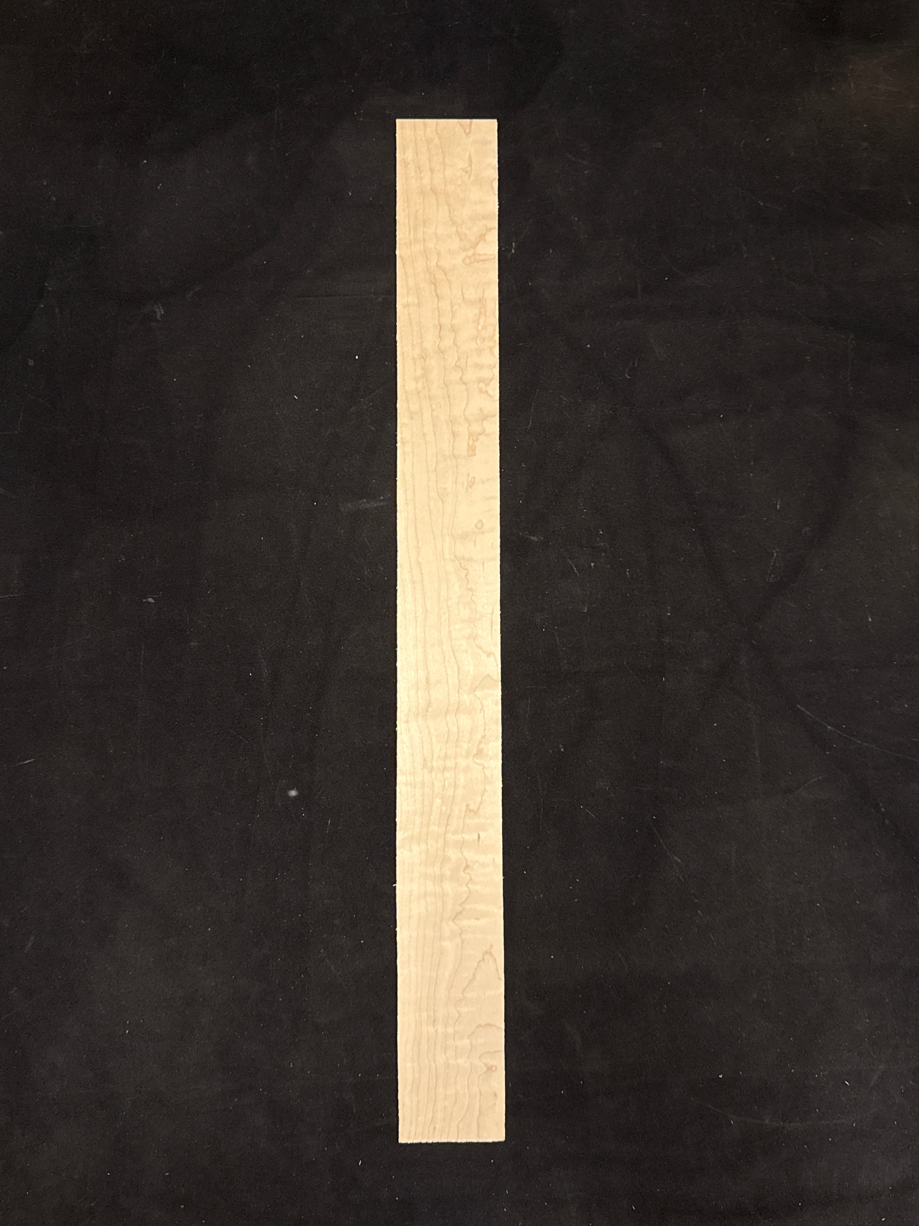 Figured Maple Bass Fingerboard 18