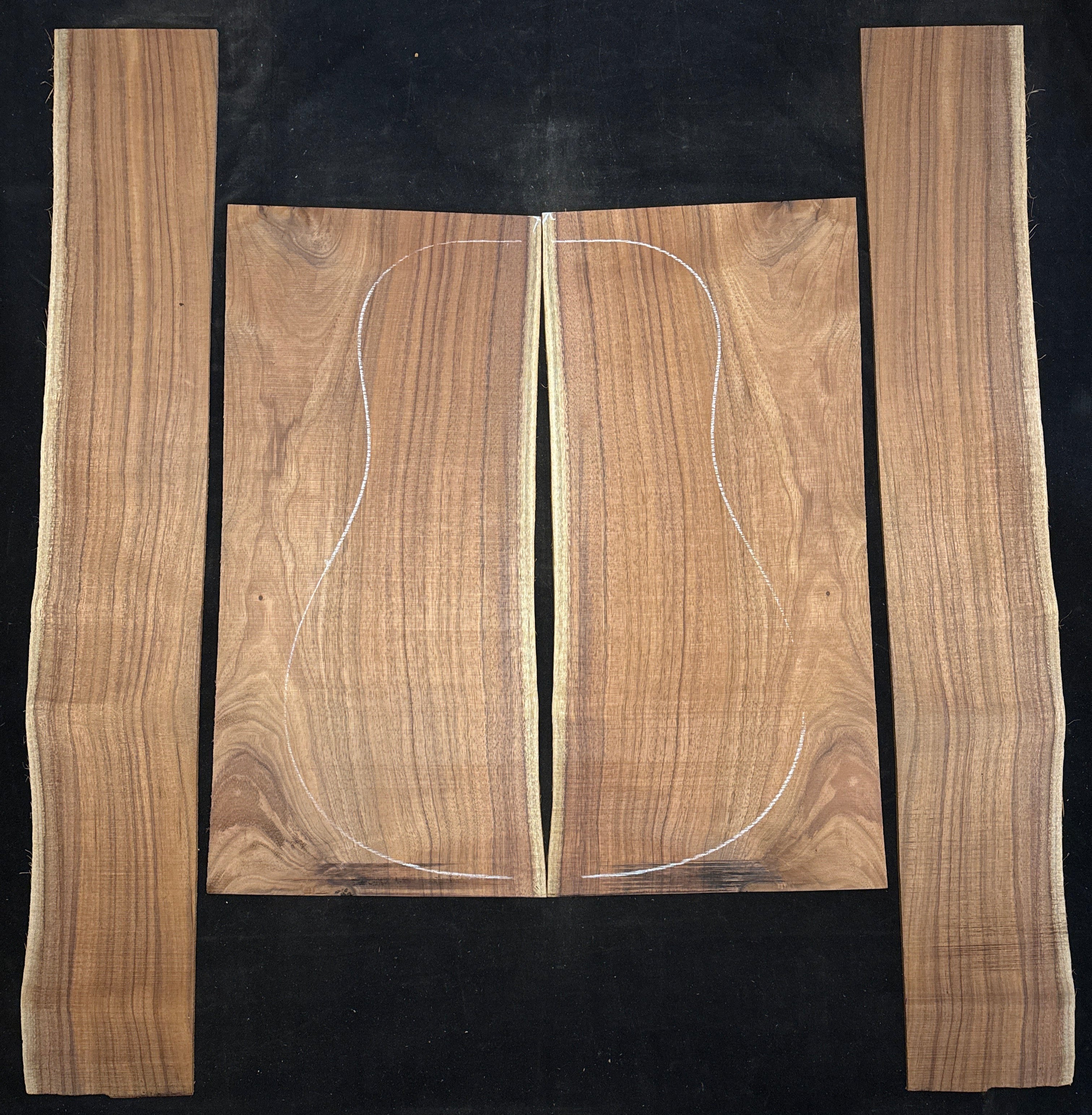 Koa Acoustic Guitar Back & Sides Set 11