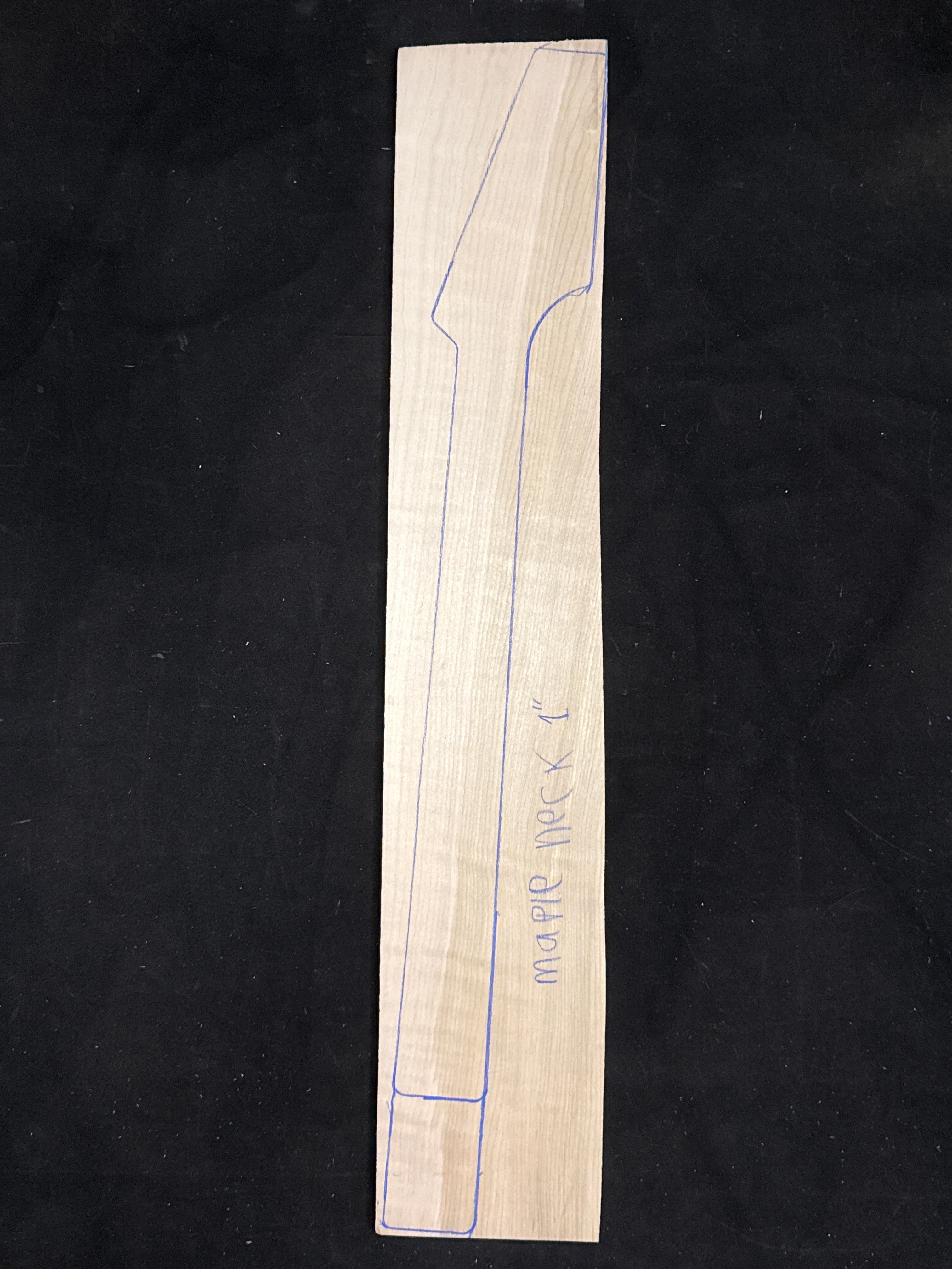 Maple Electric Guitar Neck Blank 10