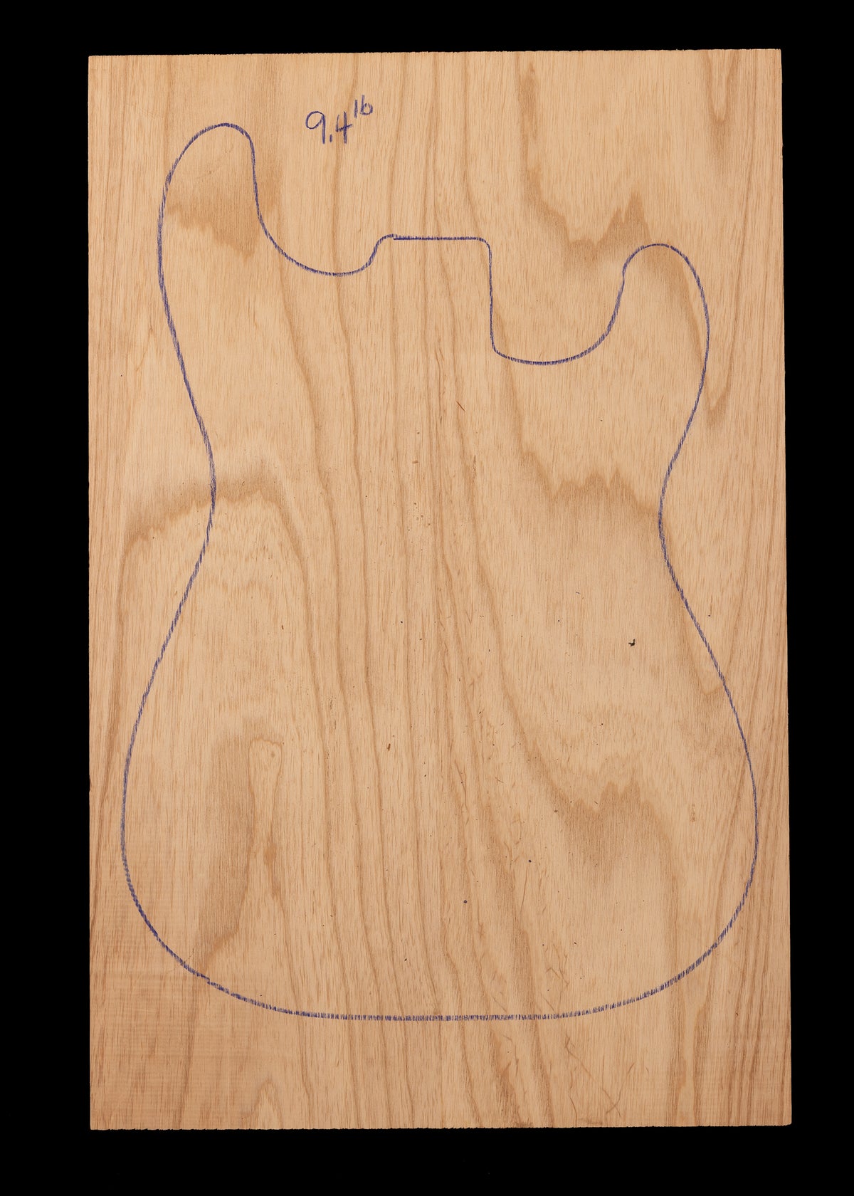 Swamp Ash 2-Piece Electric Guitar/Bass Body Blank 32