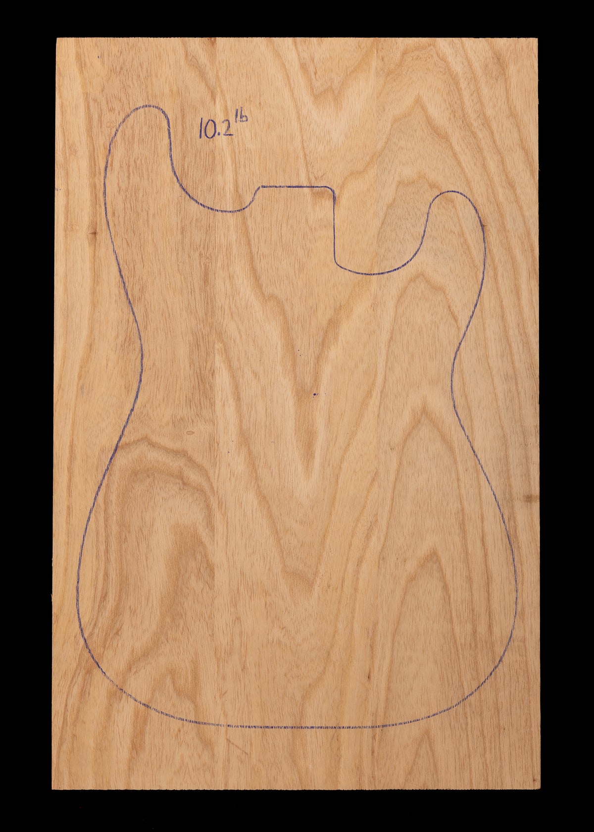 Swamp Ash 3-Piece Electric Guitar/Bass Body Blank 38