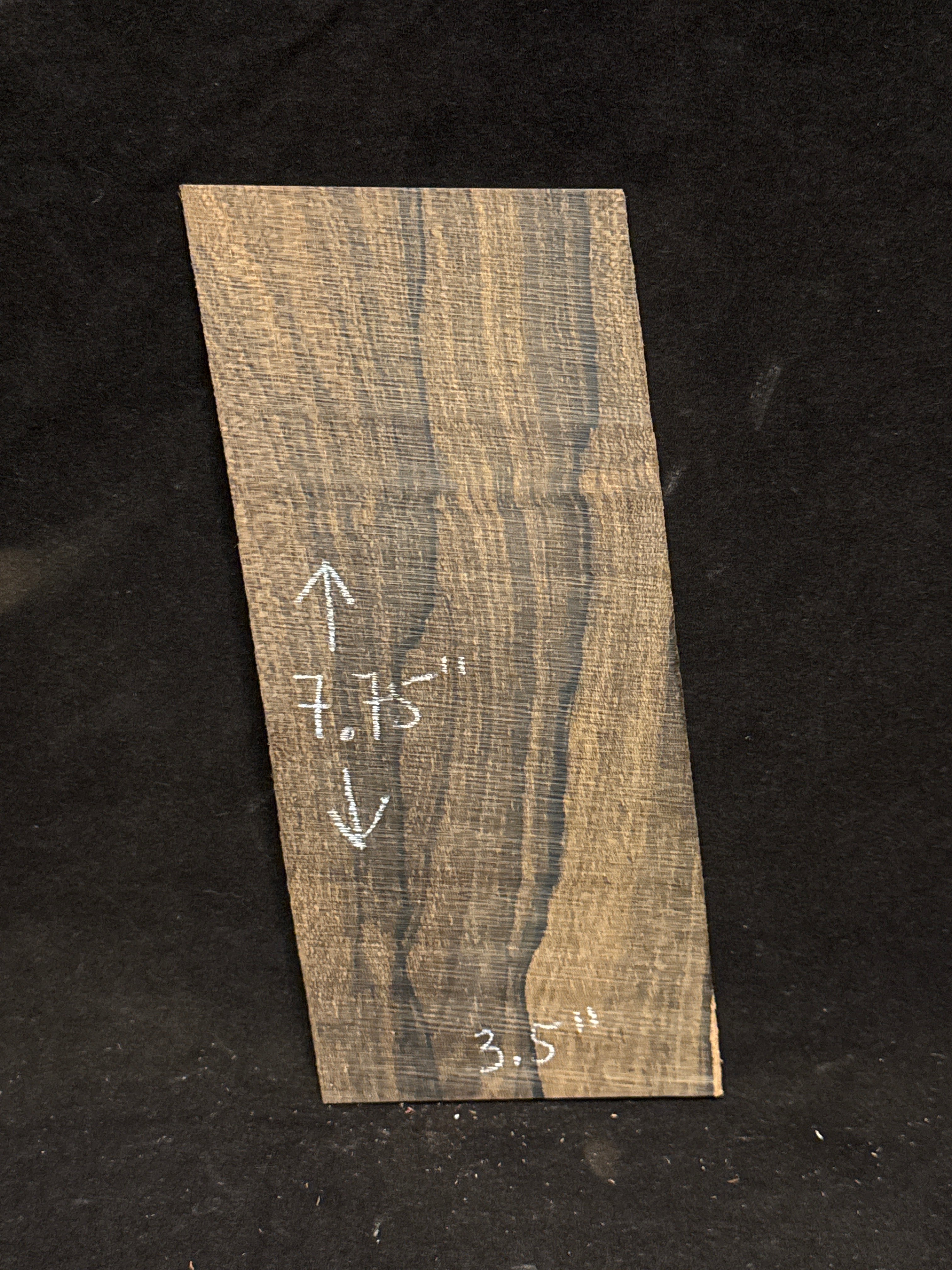 Ziricote Headplate 19