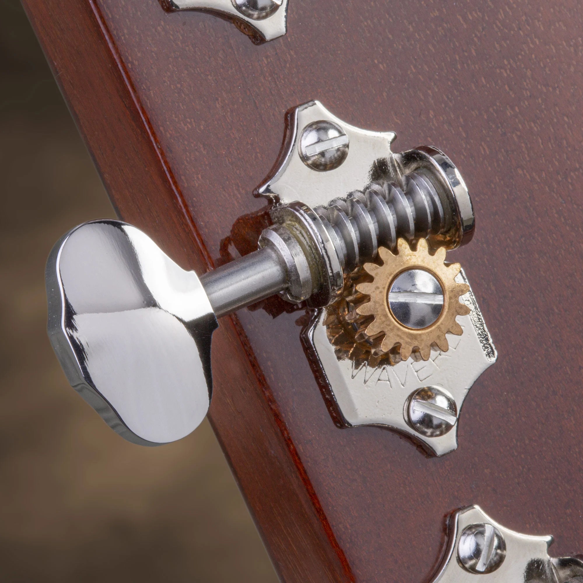 Waverly Guitar Tuners with Butterbean Knobs for SOLID Headstock