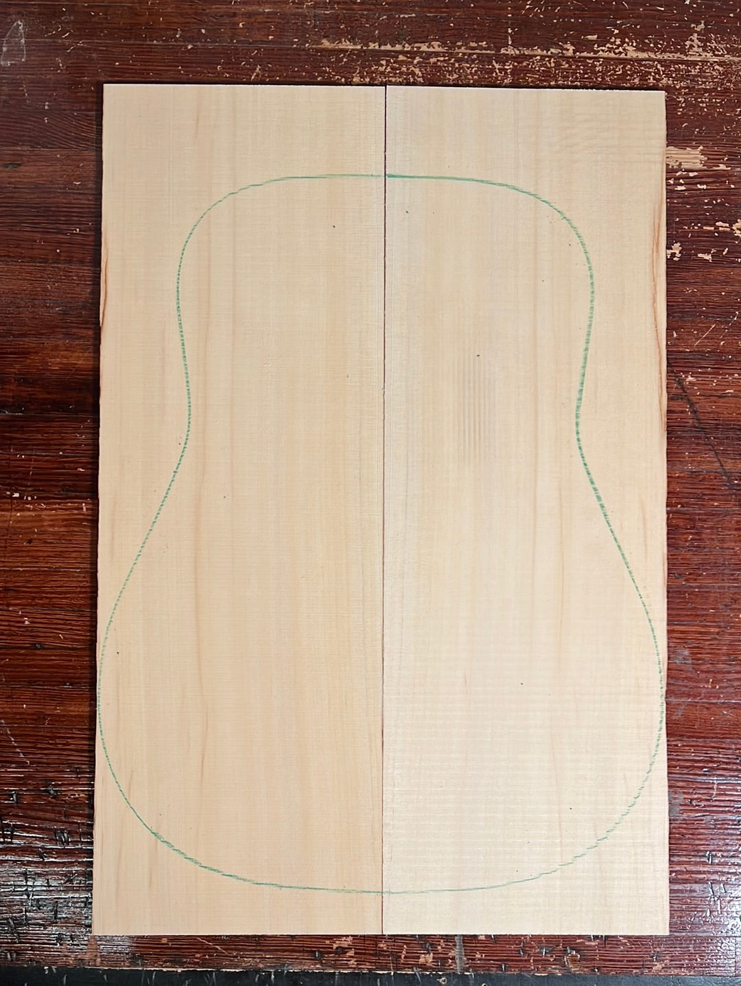Yellow Cedar Acoustic Guitar Top 8