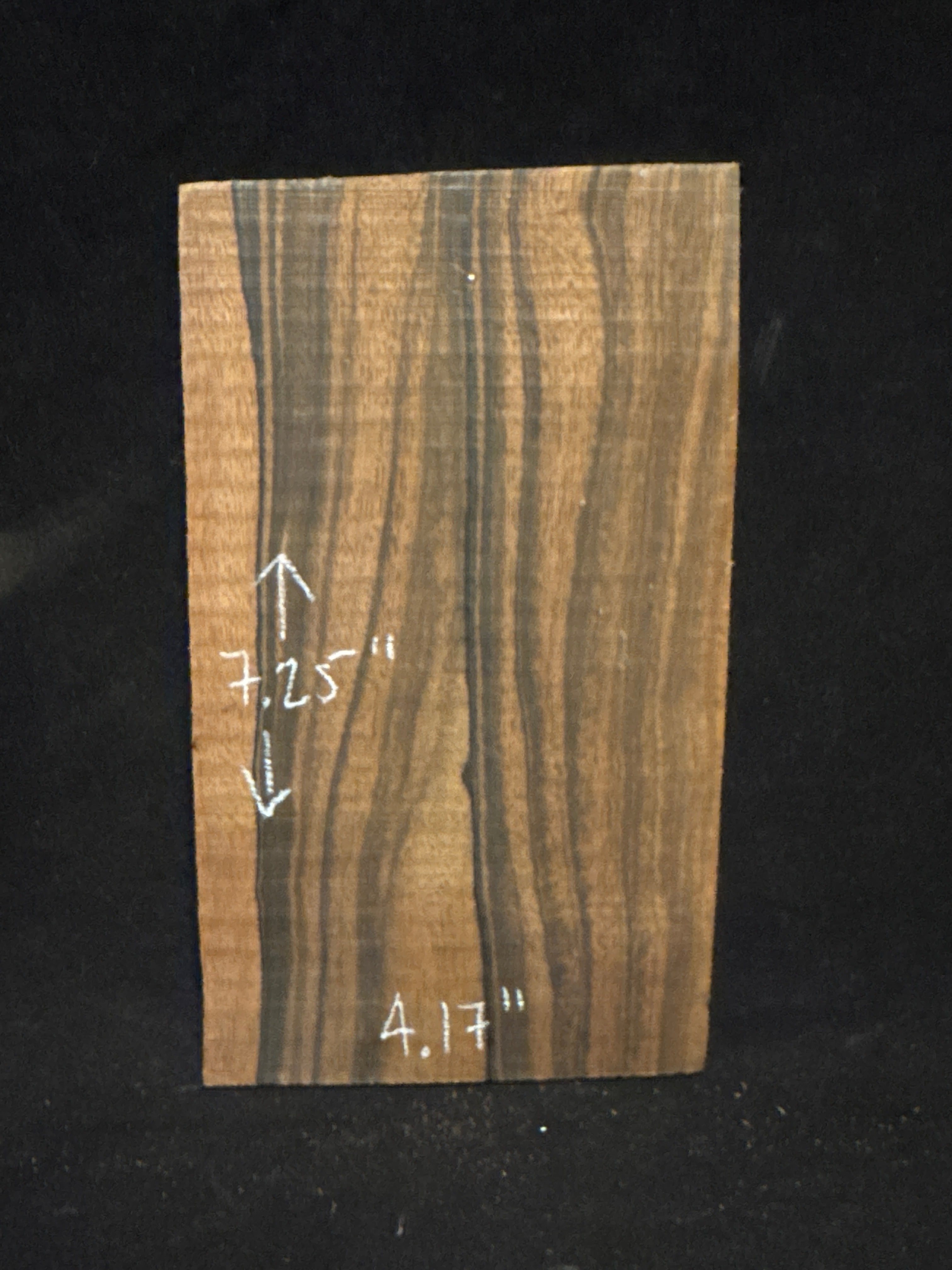 Macassar Ebony Headplate 08