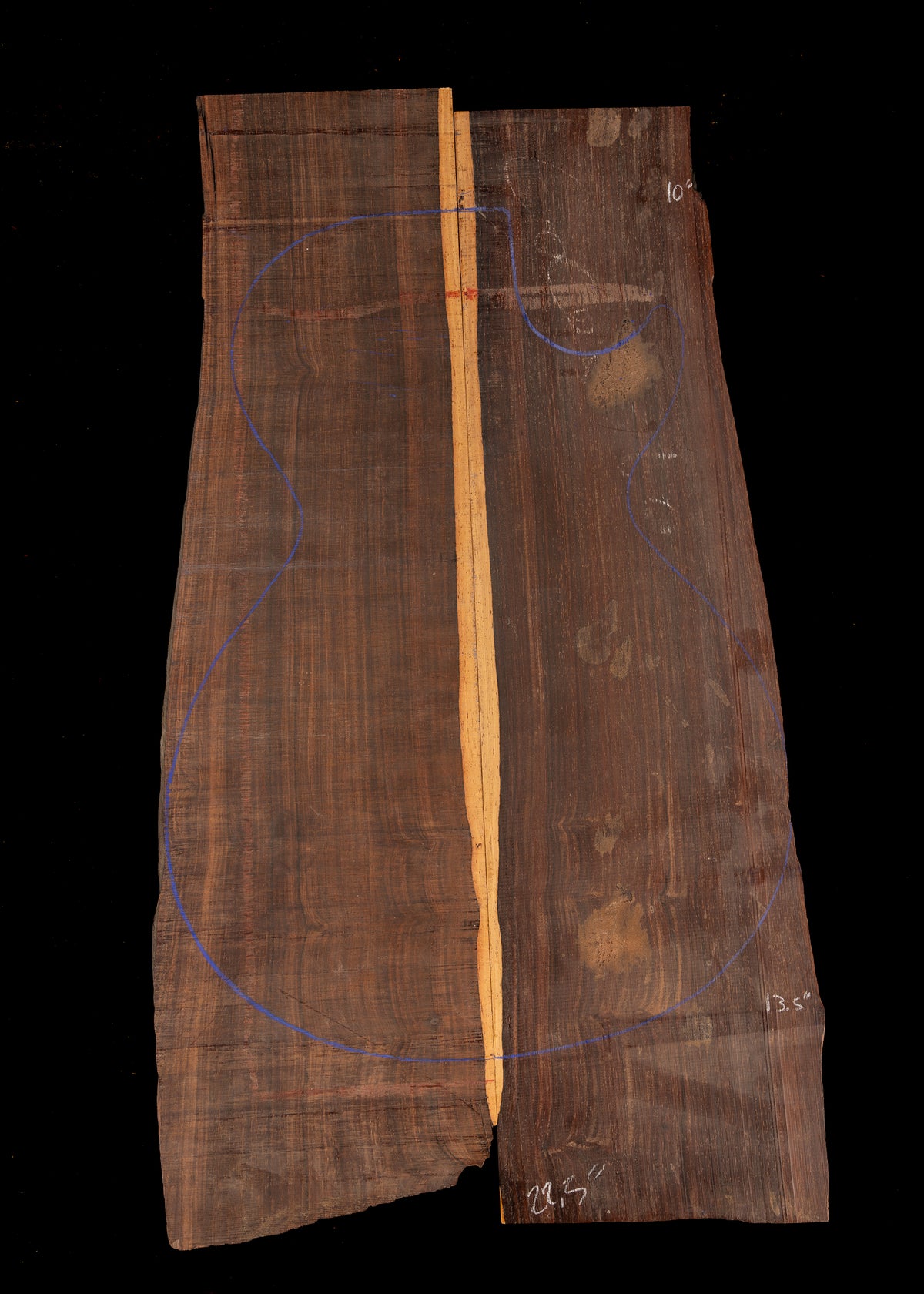 Cocobolo Bass/Electric Guitar Drop Top 44