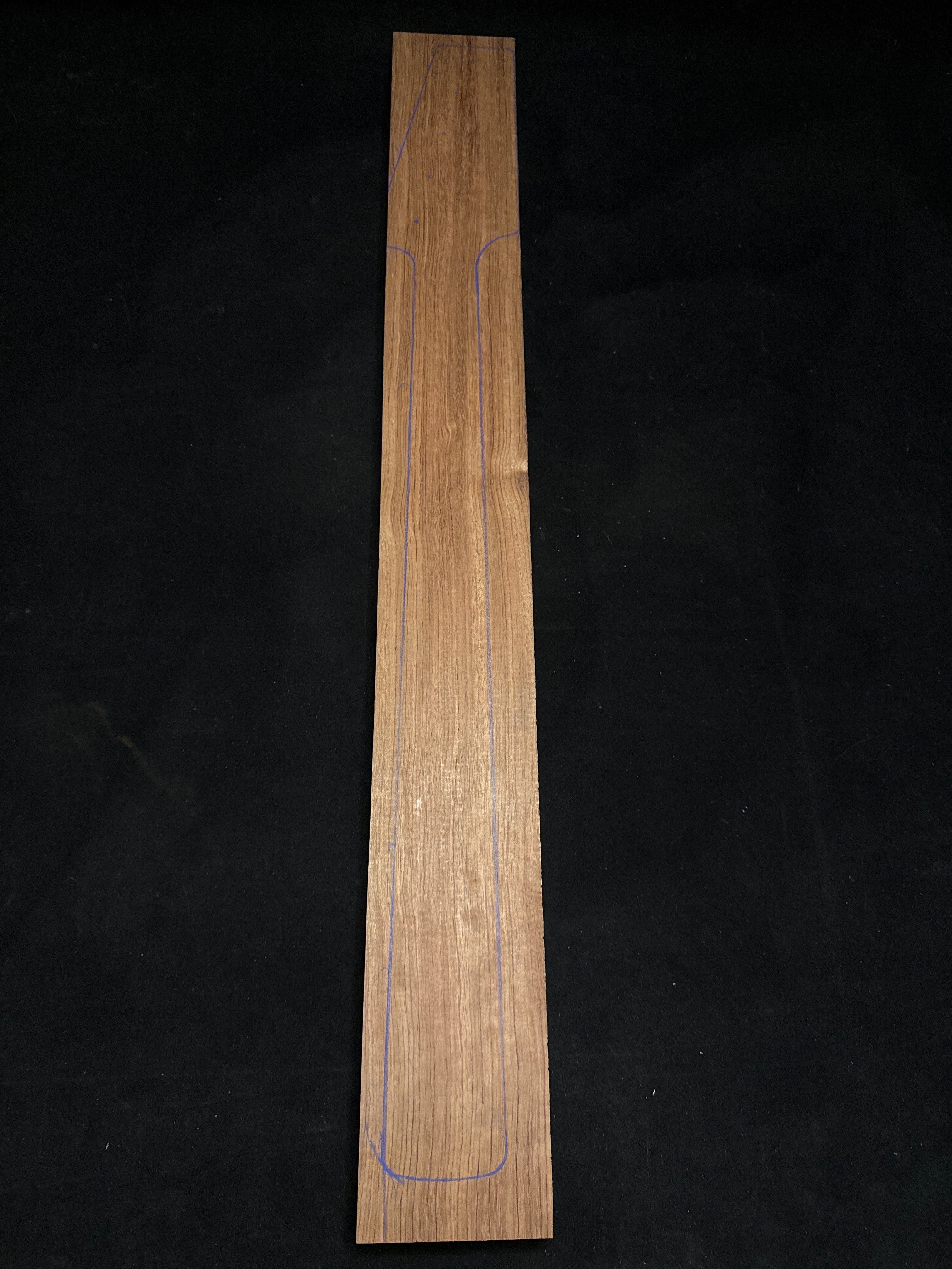 Bubinga Electric Bass/Guitar Neck Blank 08