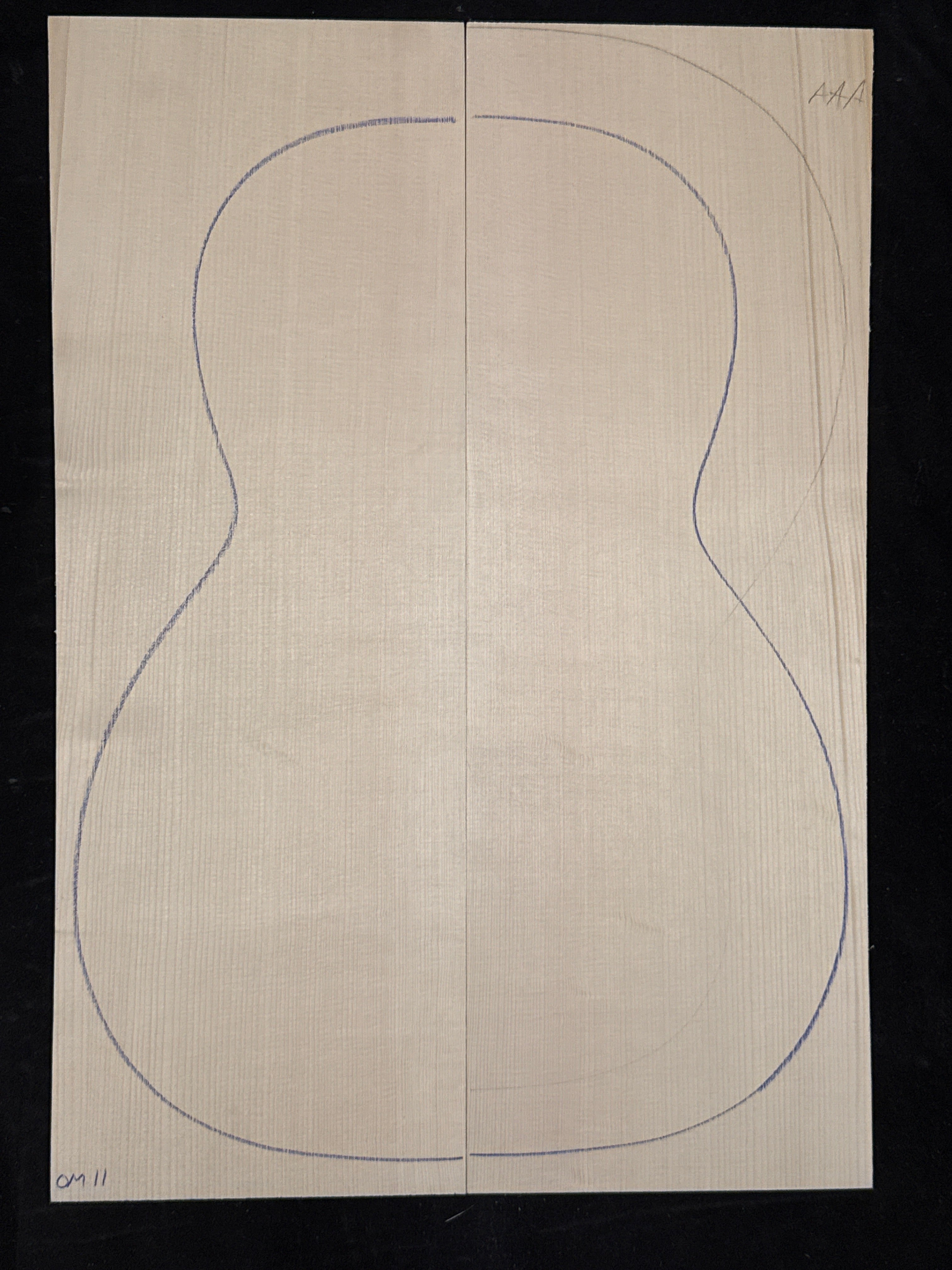 Adirondack Spruce Acoustic Guitar Top 99