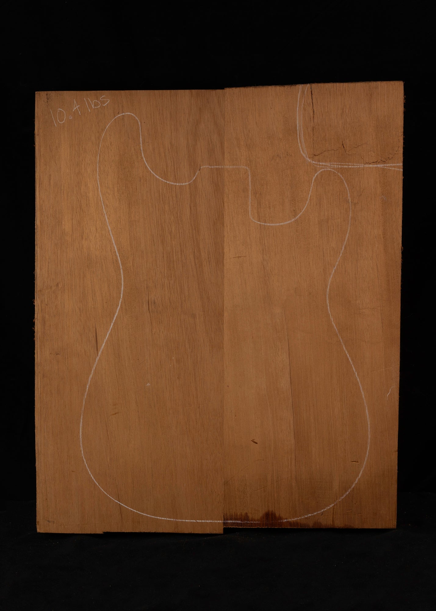 Mahogany 2-Piece Electric Guitar Body Blank 02