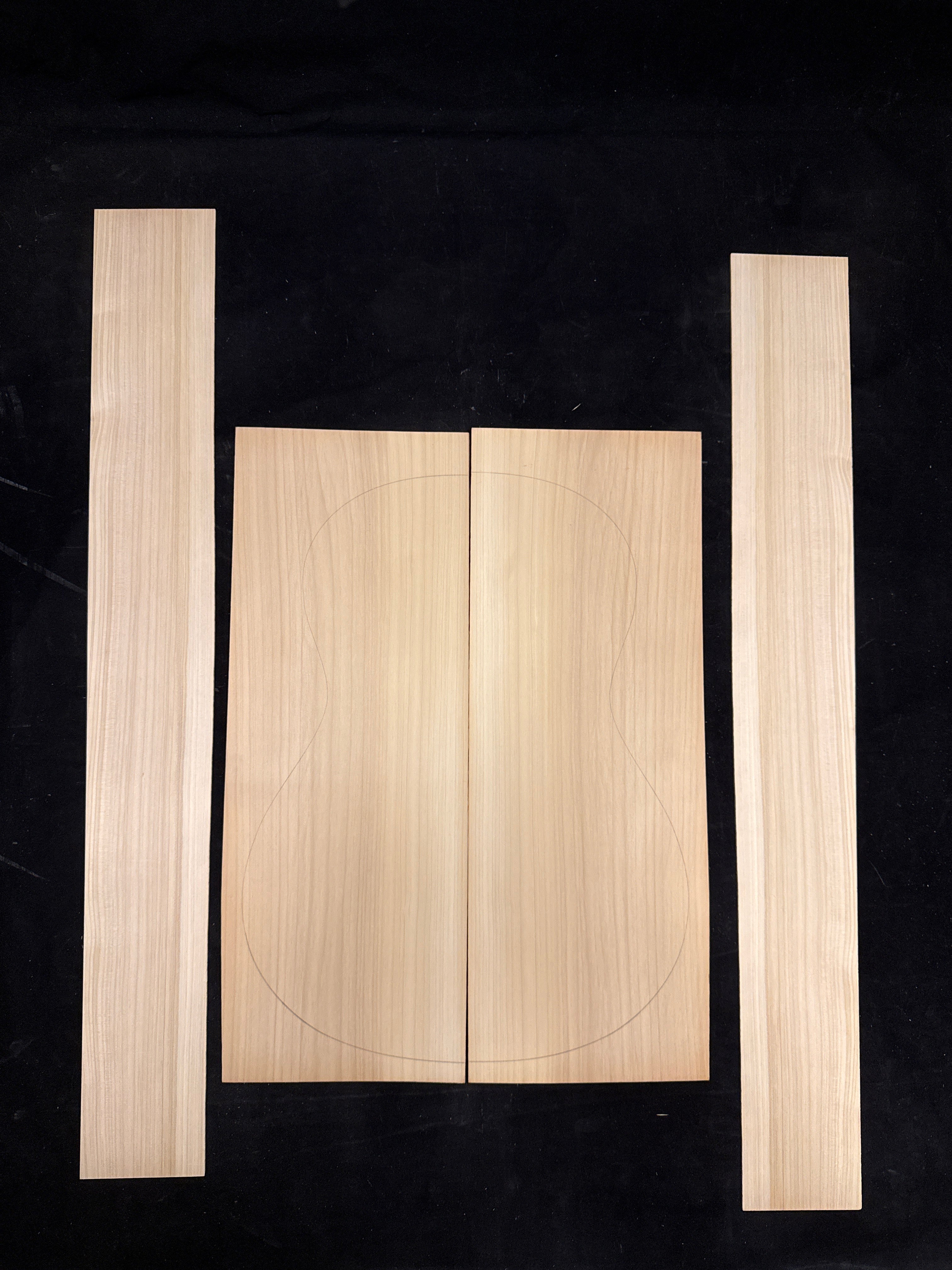 Cypress Acoustic Guitar Back and Sides Set 06