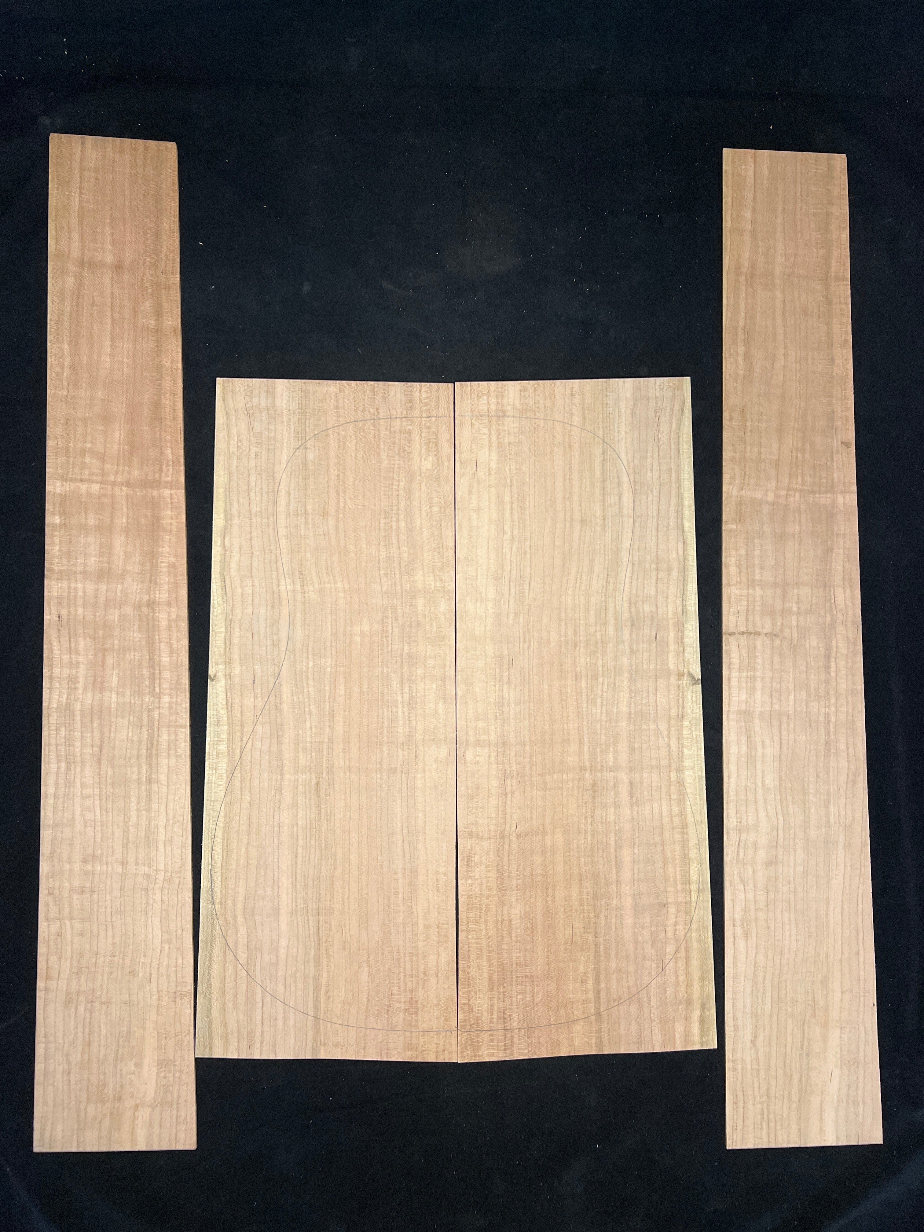 Cherry Dream Acoustic Guitar Back and Sides Set 15