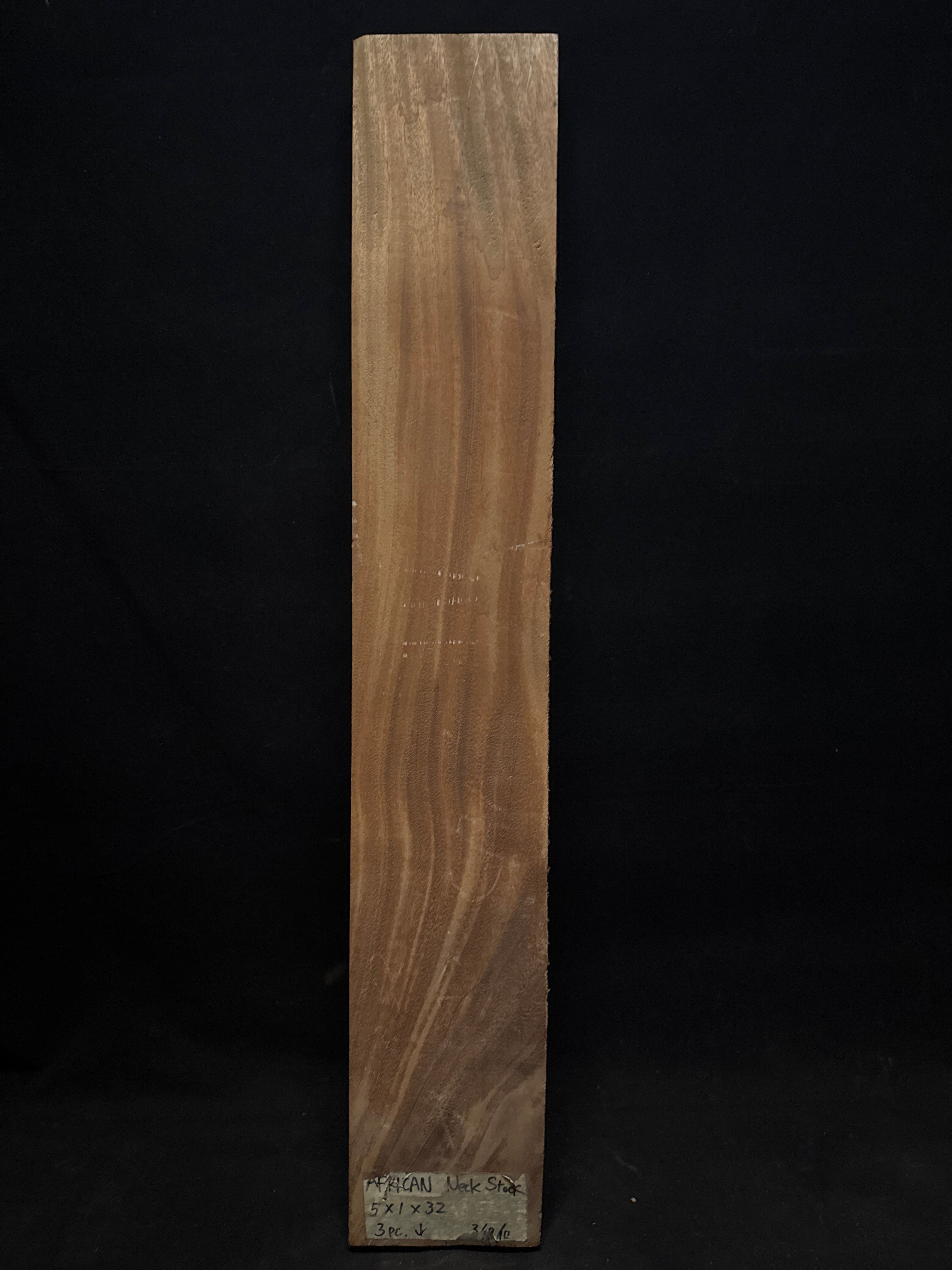 African Mahogany Electric Guitar Neck Blank 07
