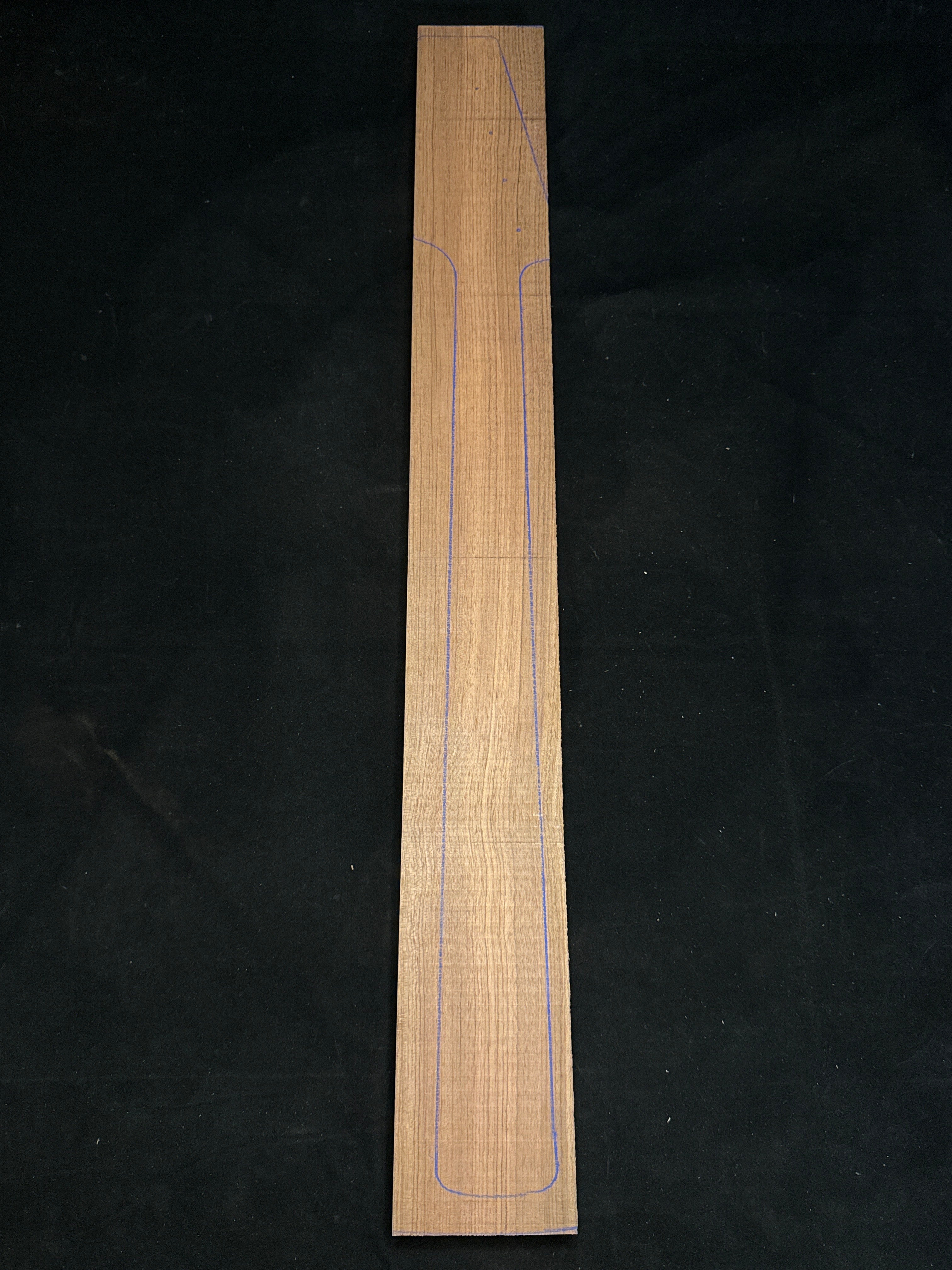 Bubinga Electric Bass/Guitar Neck Blank 03