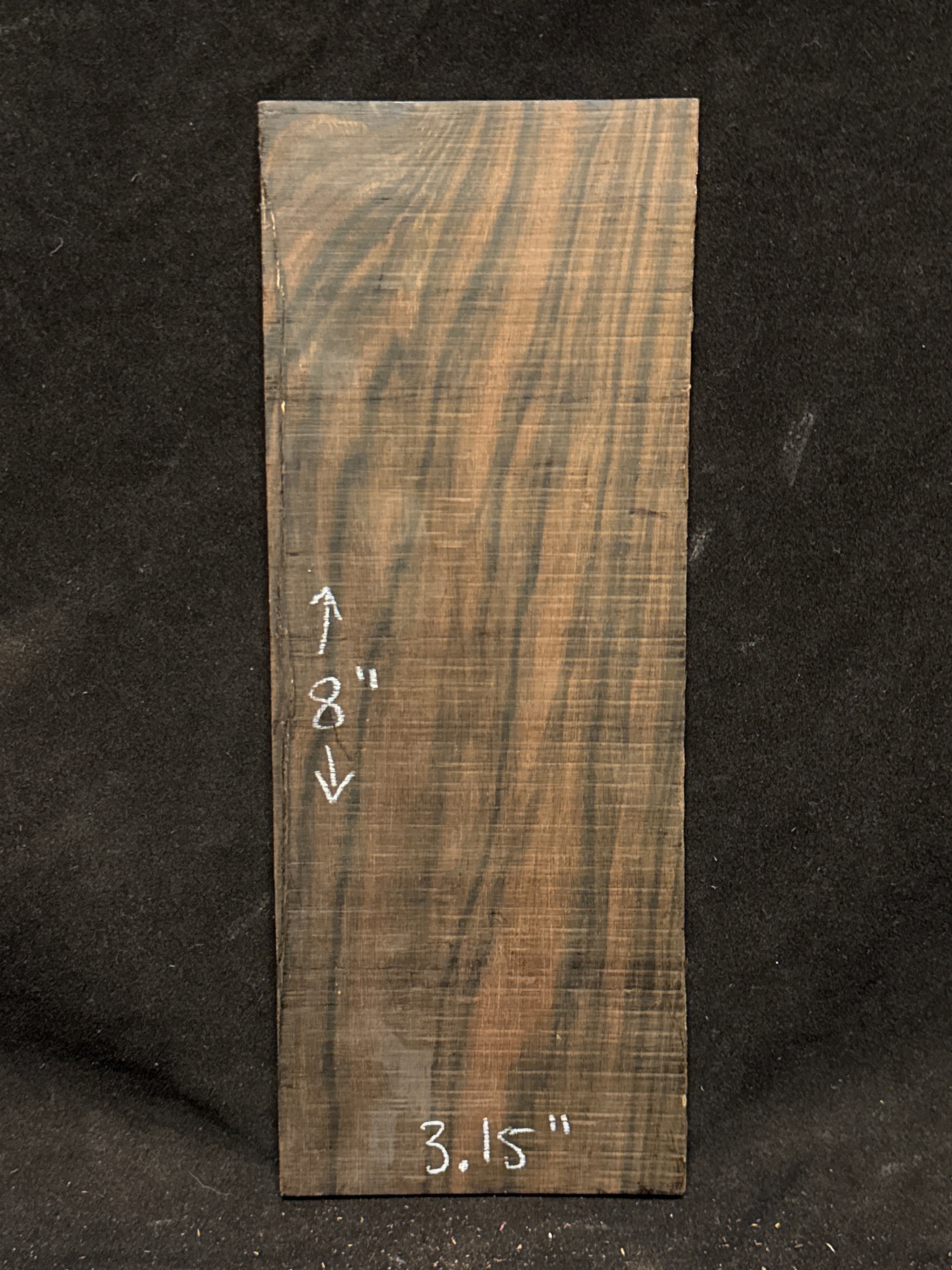 Macassar Ebony Headplate 01