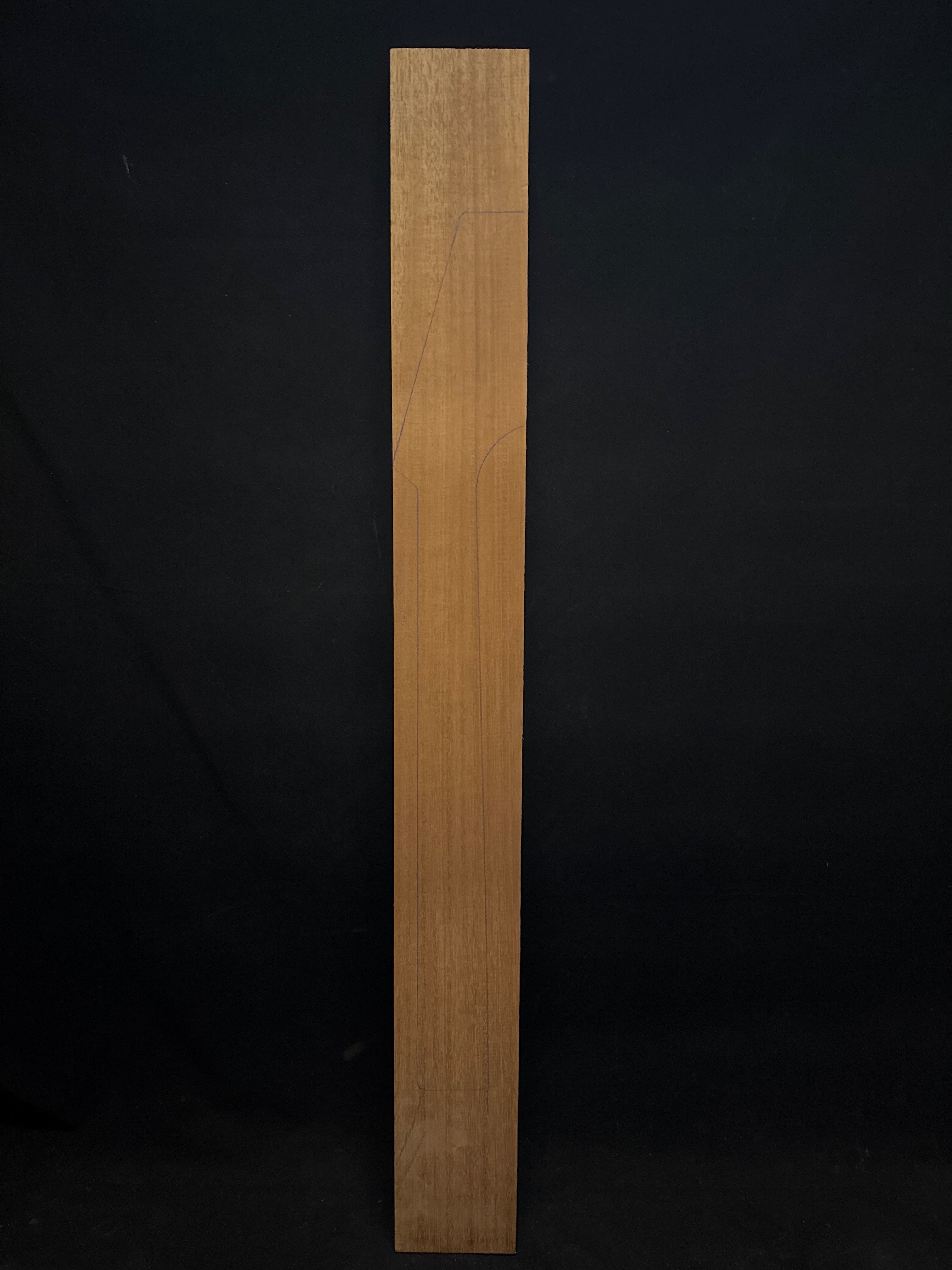 Mahogany Electric Guitar Neck Blank 02