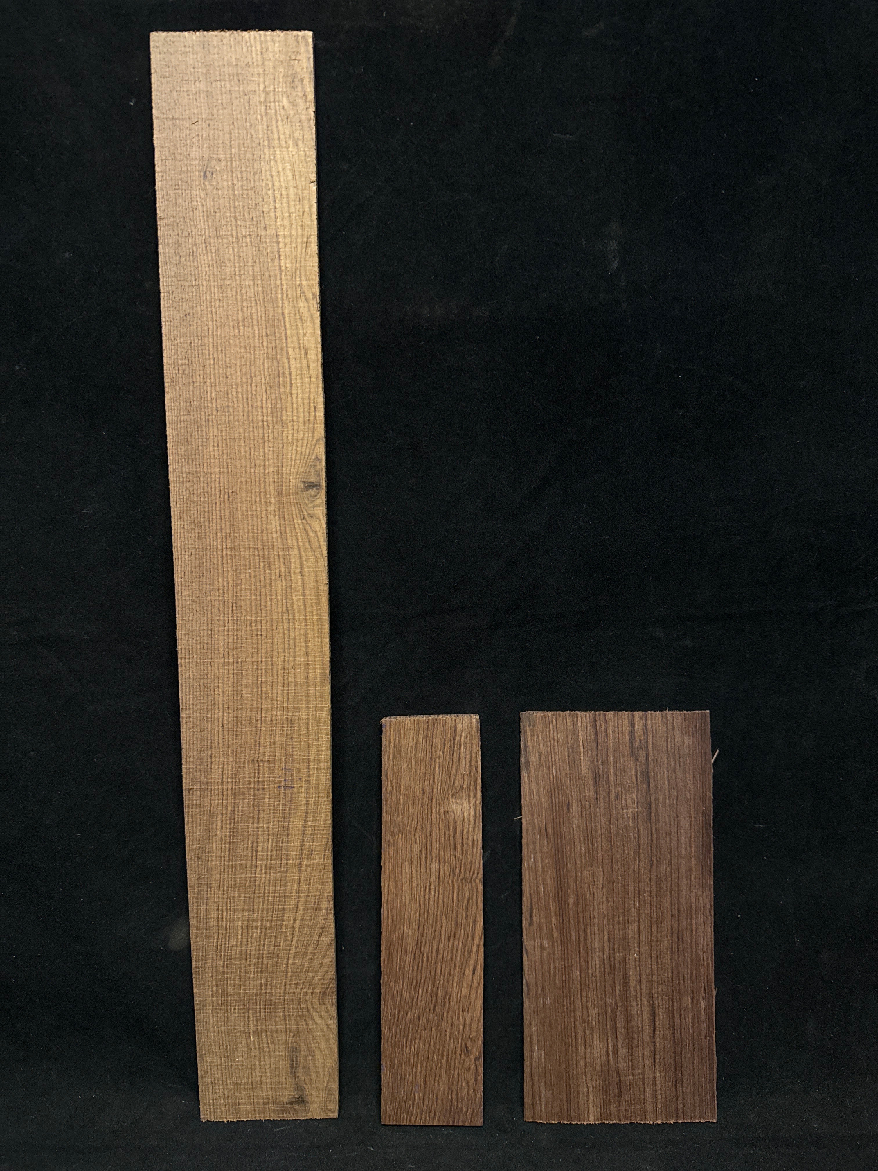 Honduran Rosewood Acoustic Guitar Fingerboard, Headplate & Bridge Bundle 02