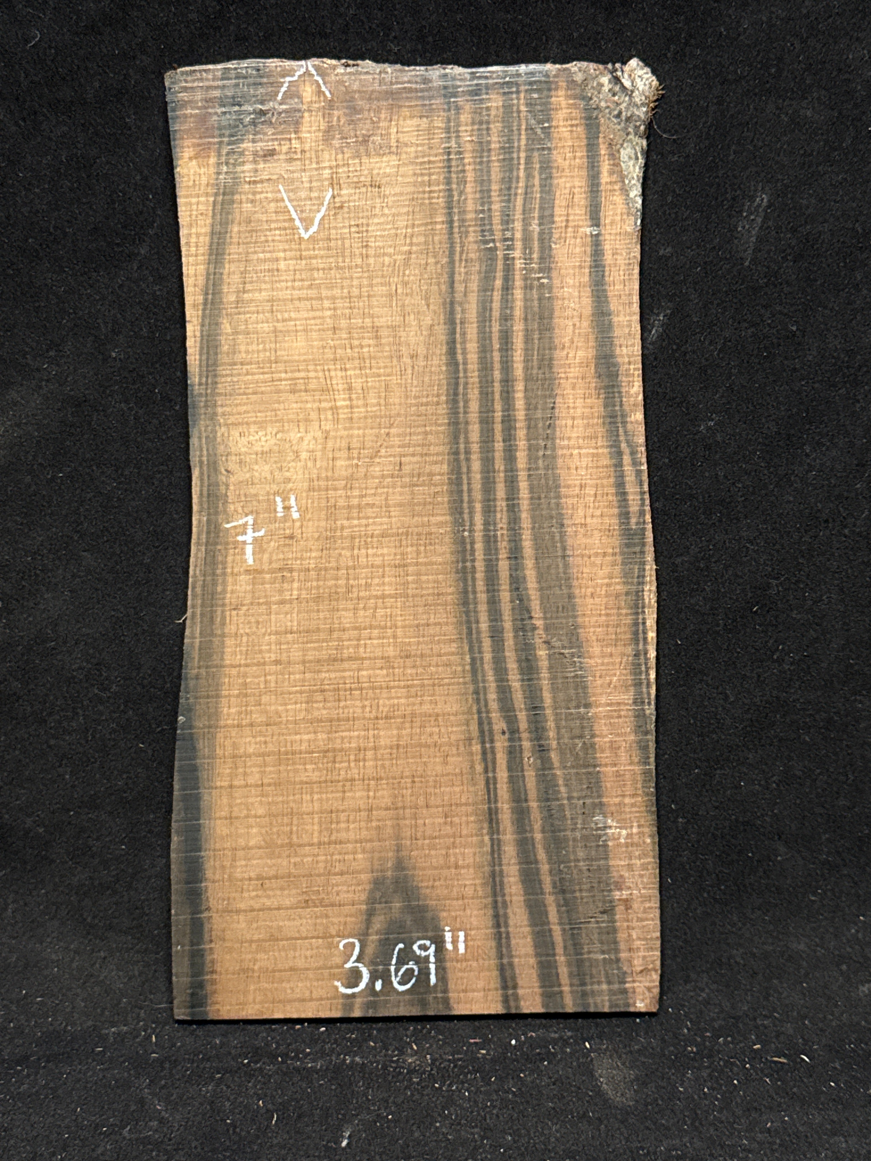 Macassar Ebony Headplate 02