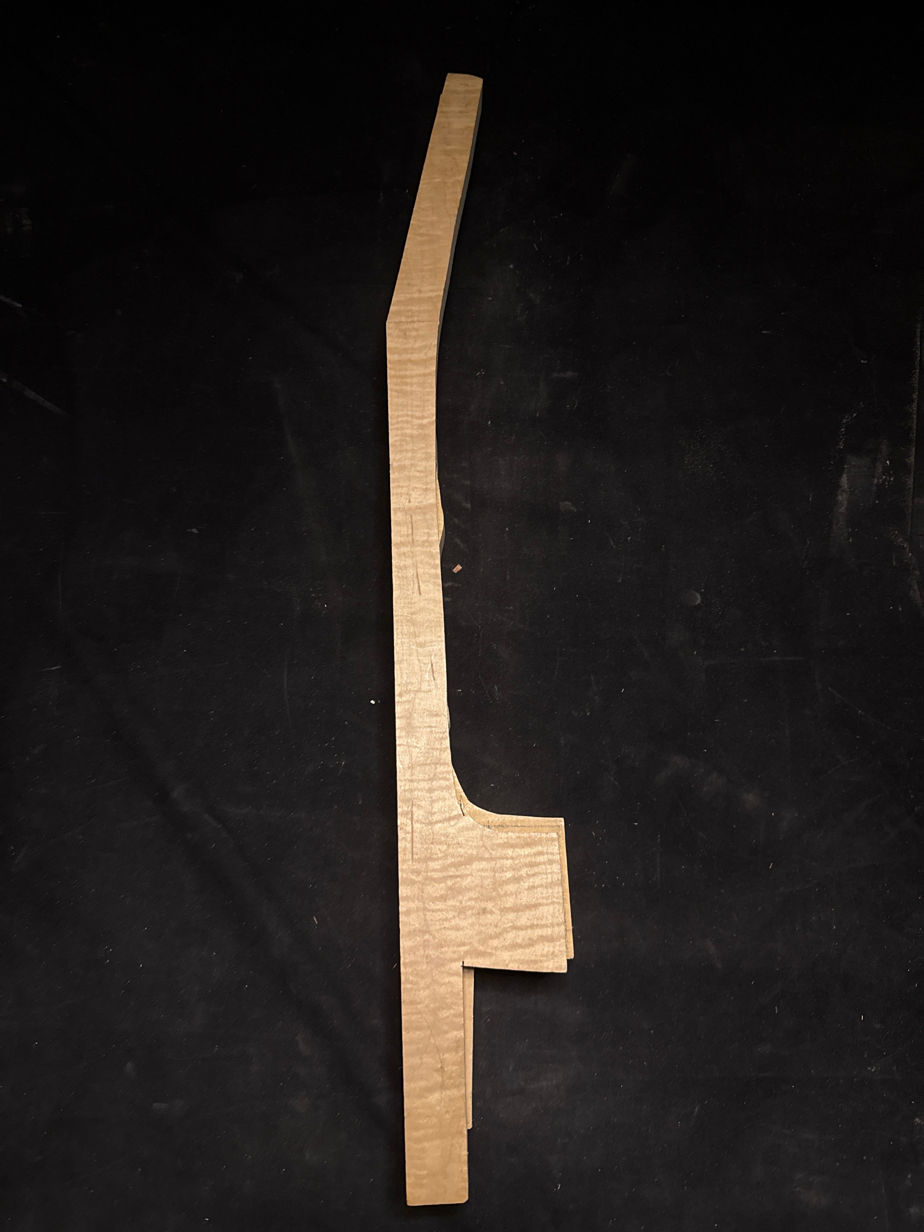 Maple 2-Piece UNGLUED Neck Blank from Taku Sakashta's Collection