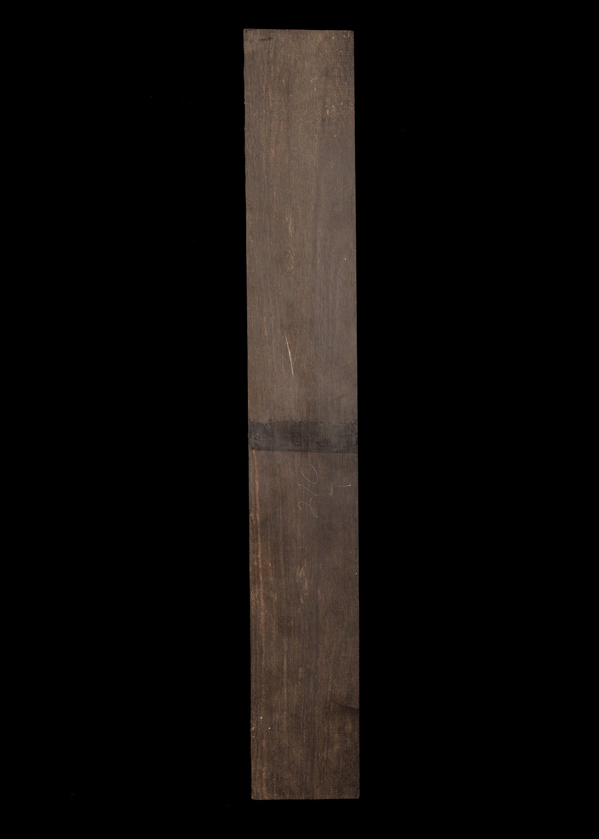 Old Stock Ebony Guitar Fingerboard 806