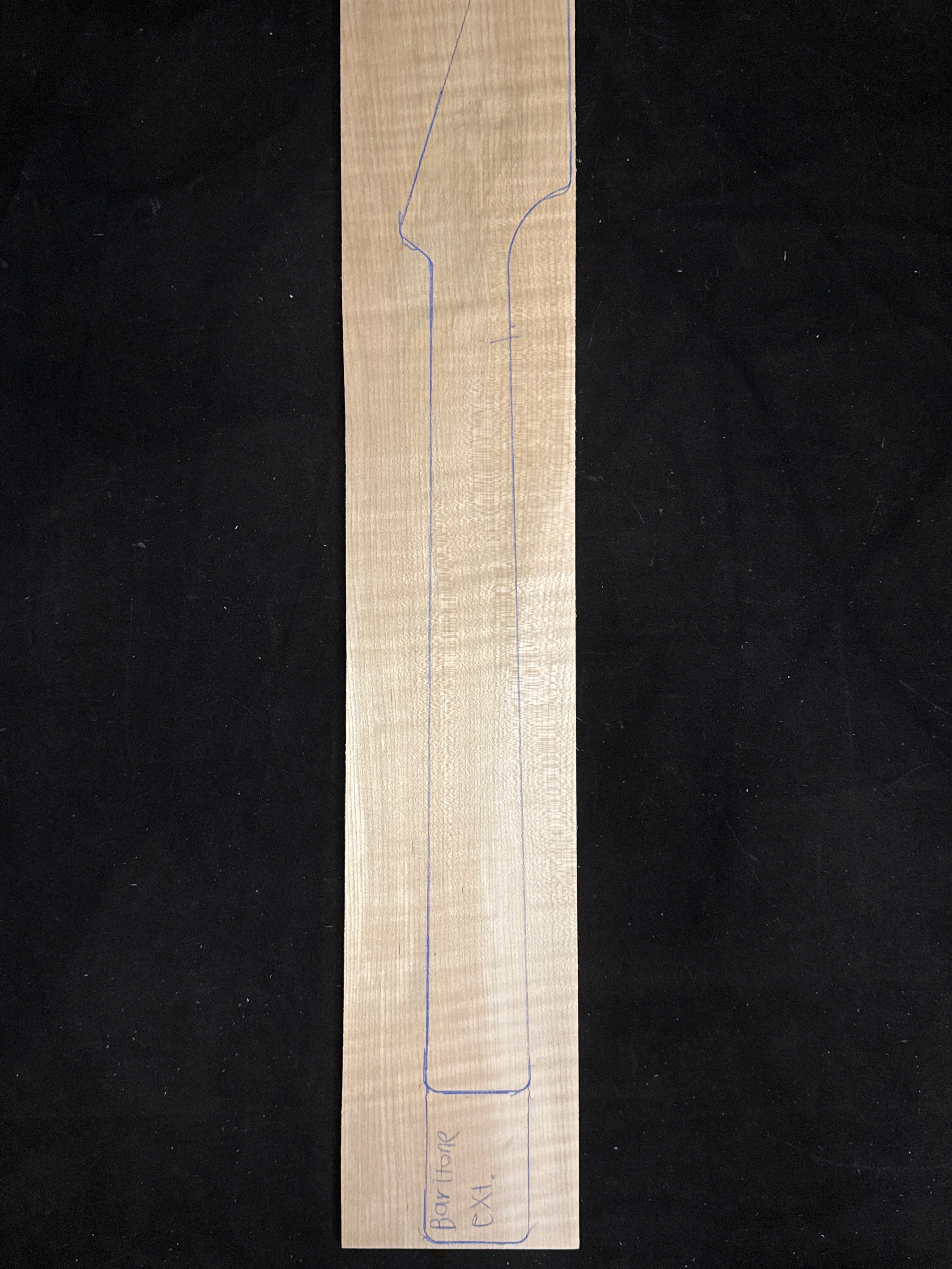Maple Electric Guitar Neck Blank 12