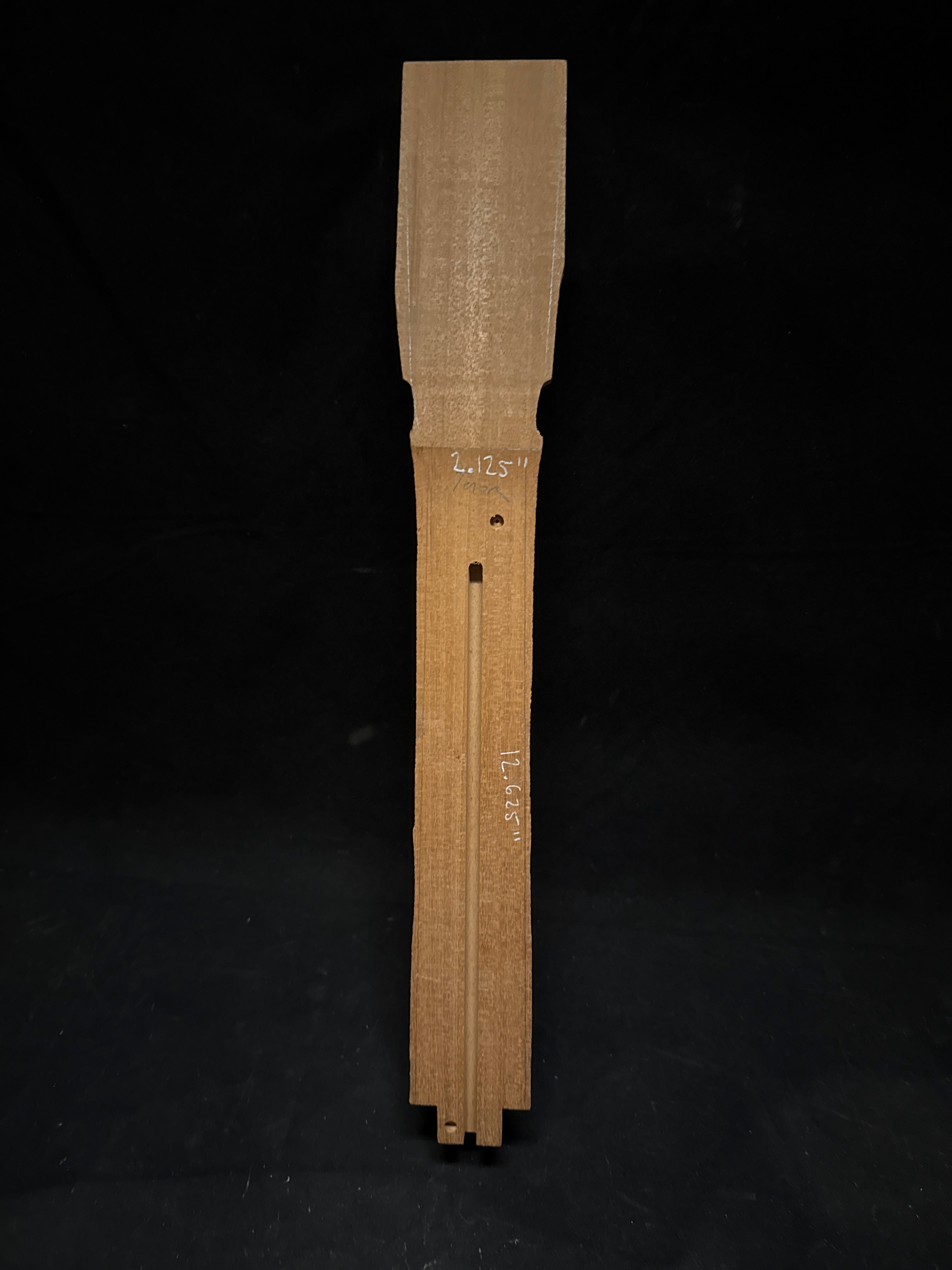 Mahogany Neck Blank w/ Truss Rod Slot