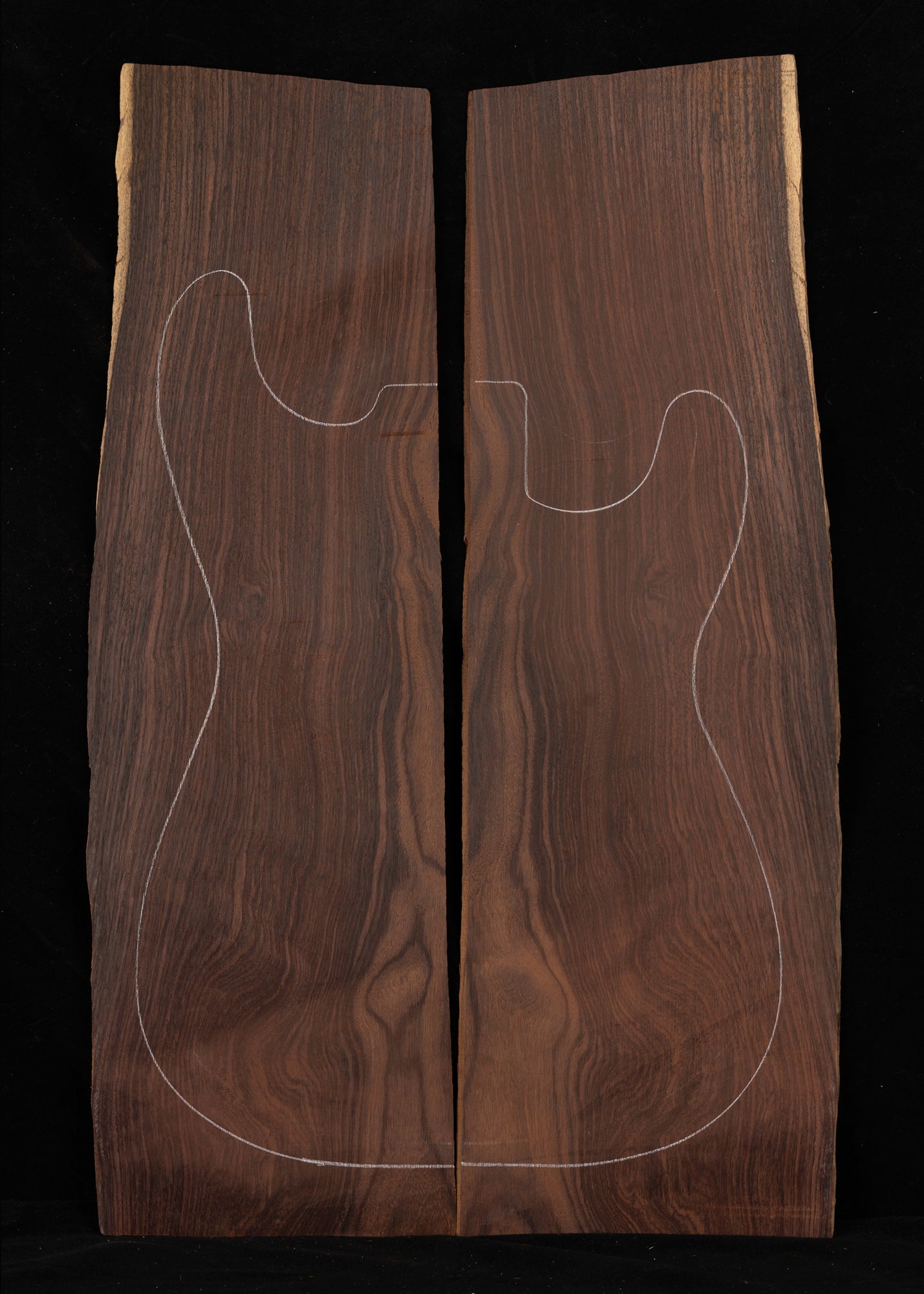 Indian Rosewood Electric Guitar Laminate Top 06
