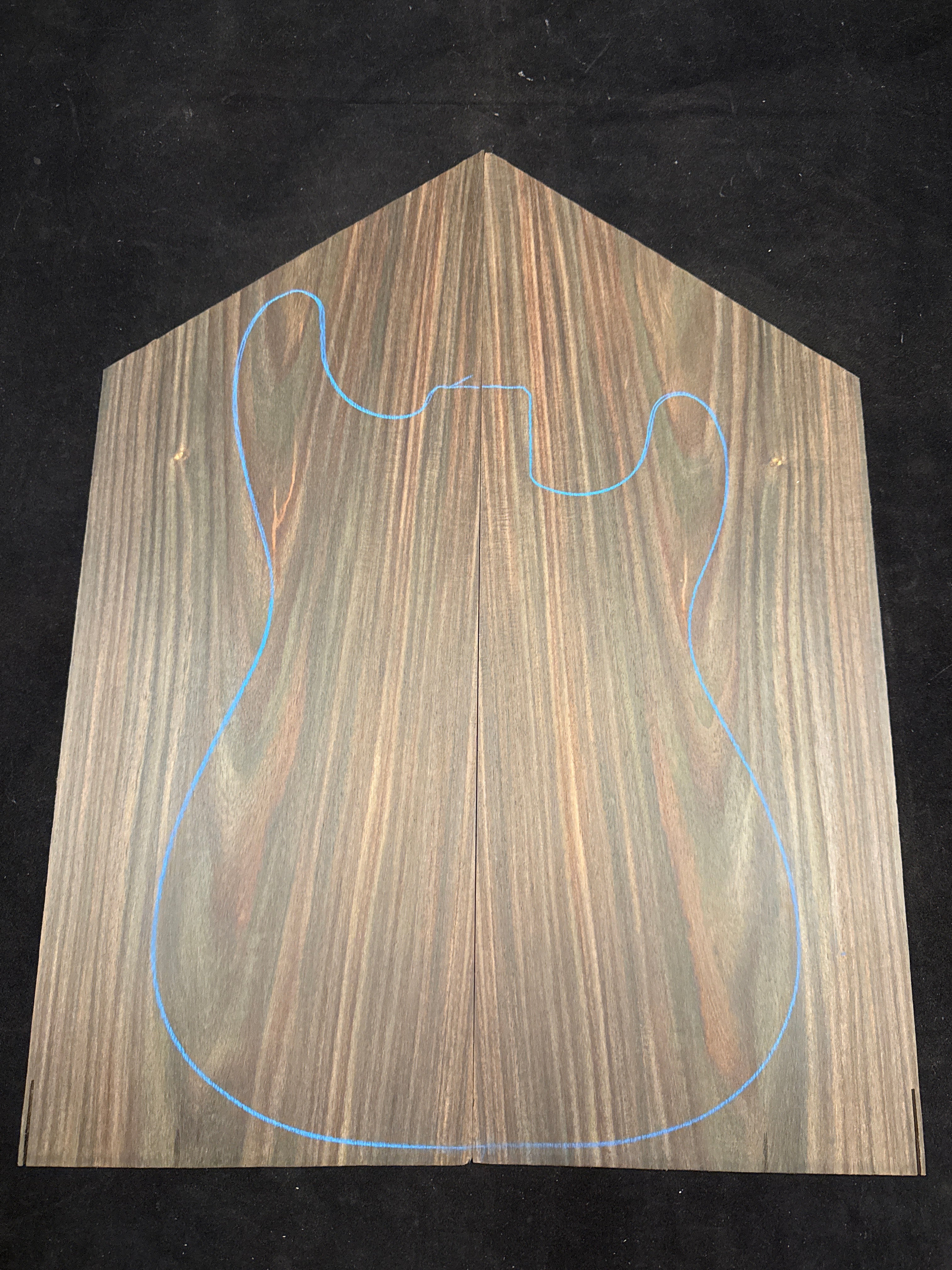 Indian Rosewood Electric Guitar Laminate Top 13