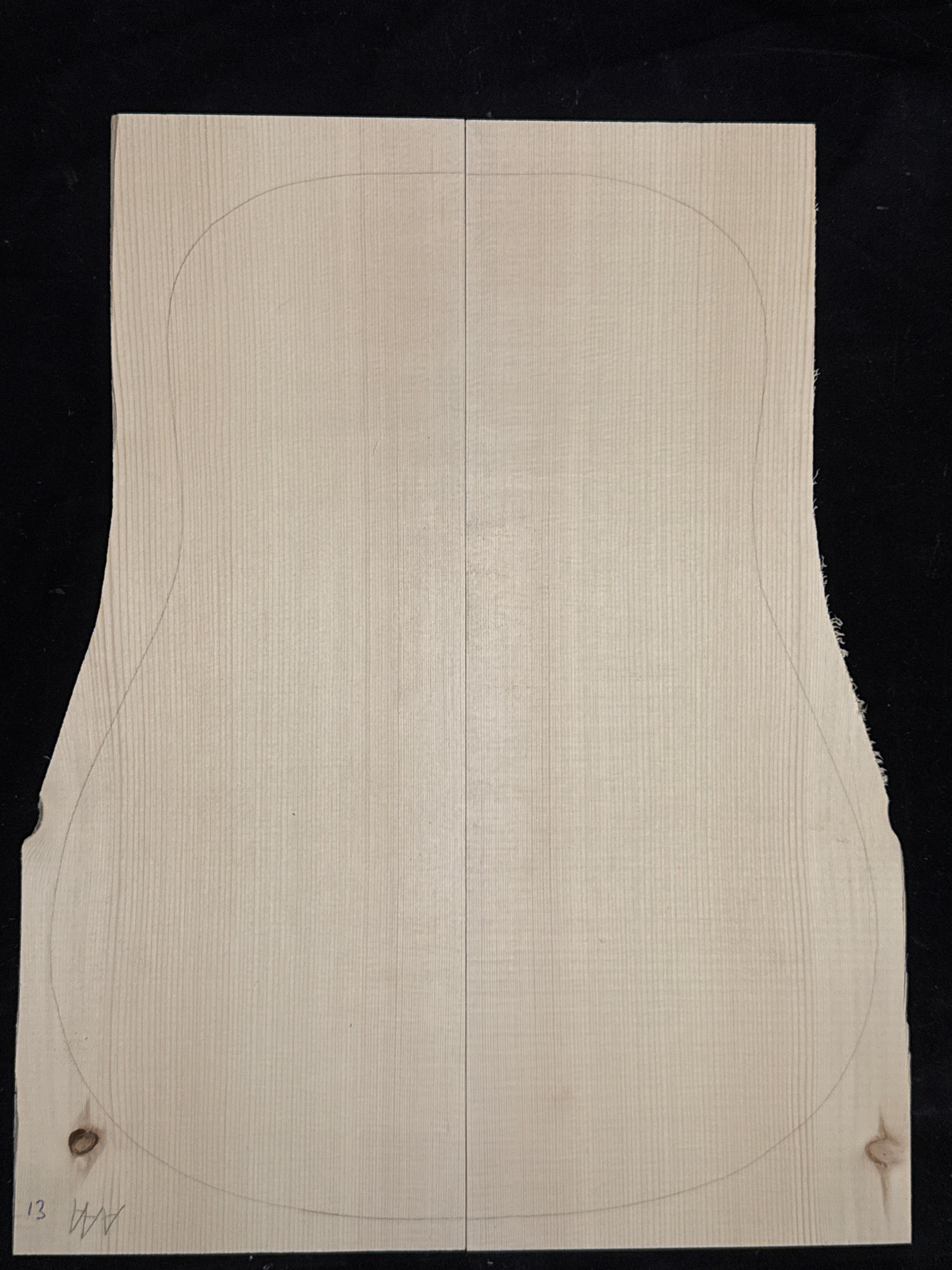 Adirondack Spruce Acoustic Guitar Top 78