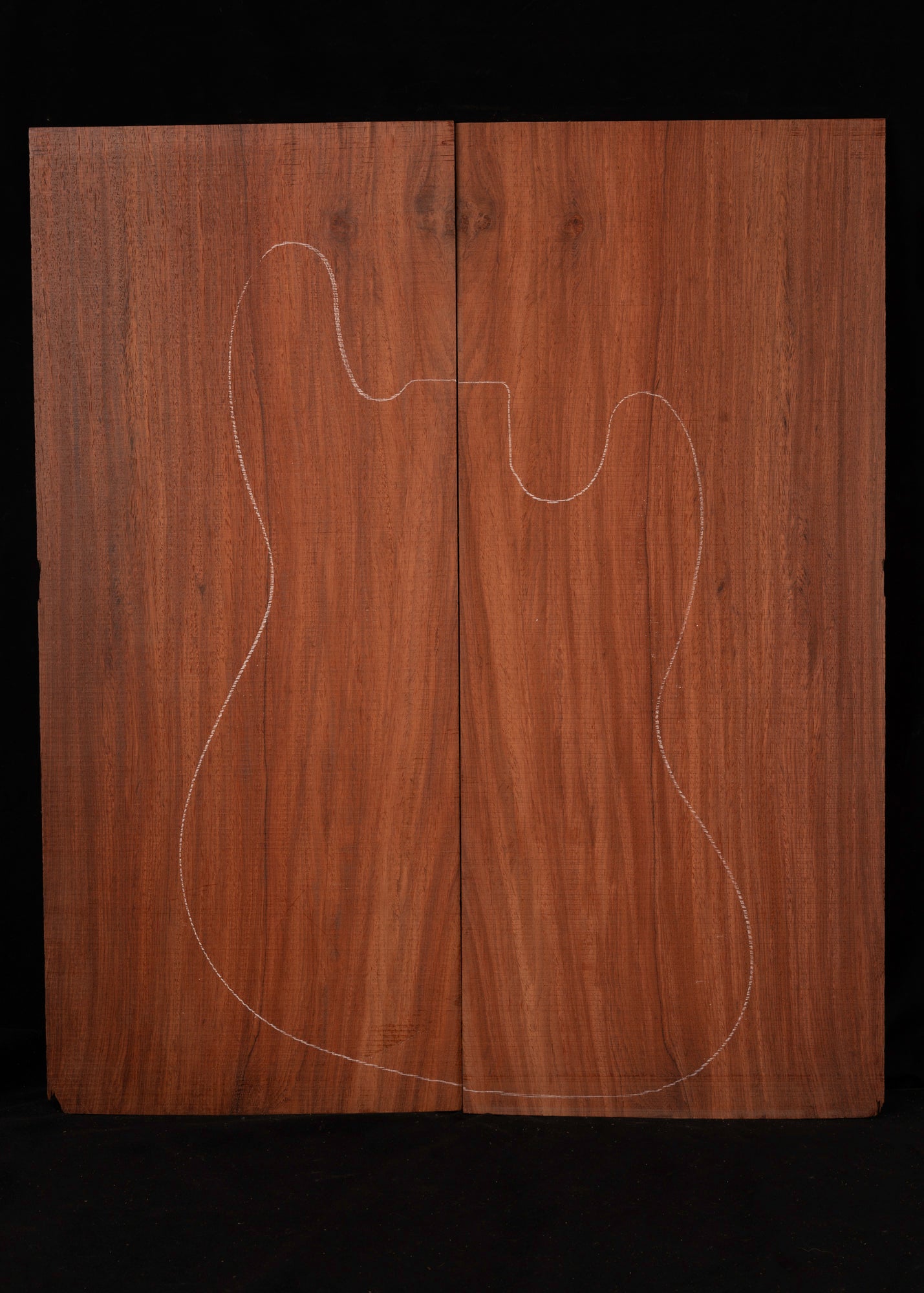 Padauk Electric Guitar/Bass Laminate Top 01