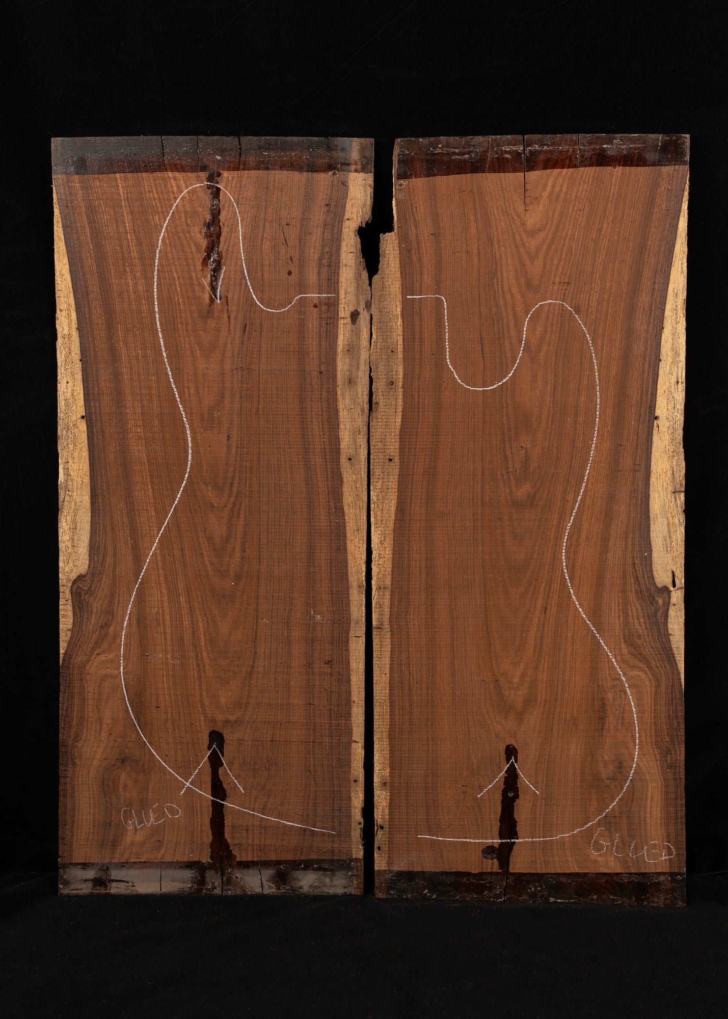 Amazon Rosewood Electric Guitar/Bass Laminate Top 05