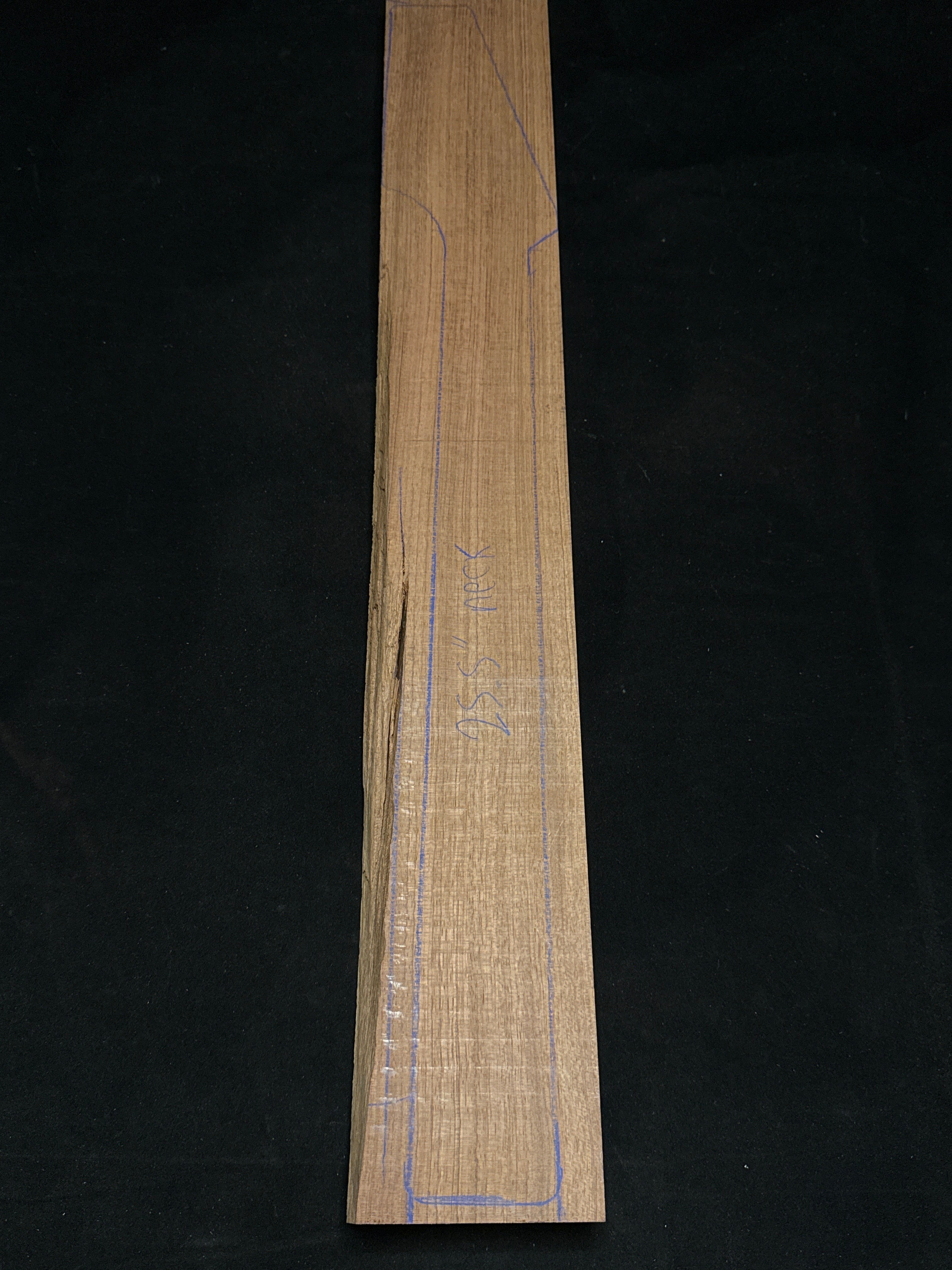 Bubinga Electric Guitar Neck Blank 02
