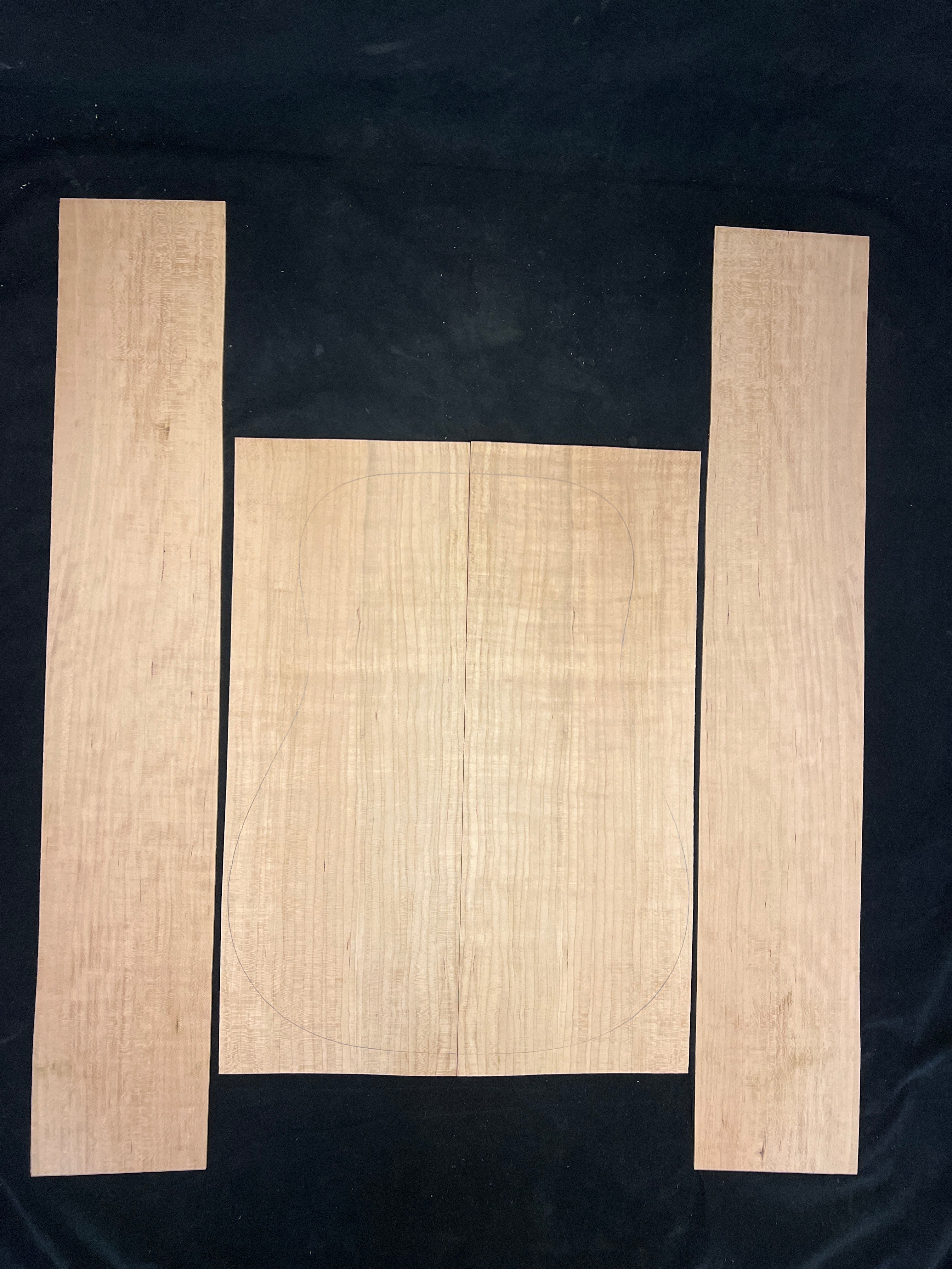 Cherry Dream Acoustic Guitar Back and Sides Set 16