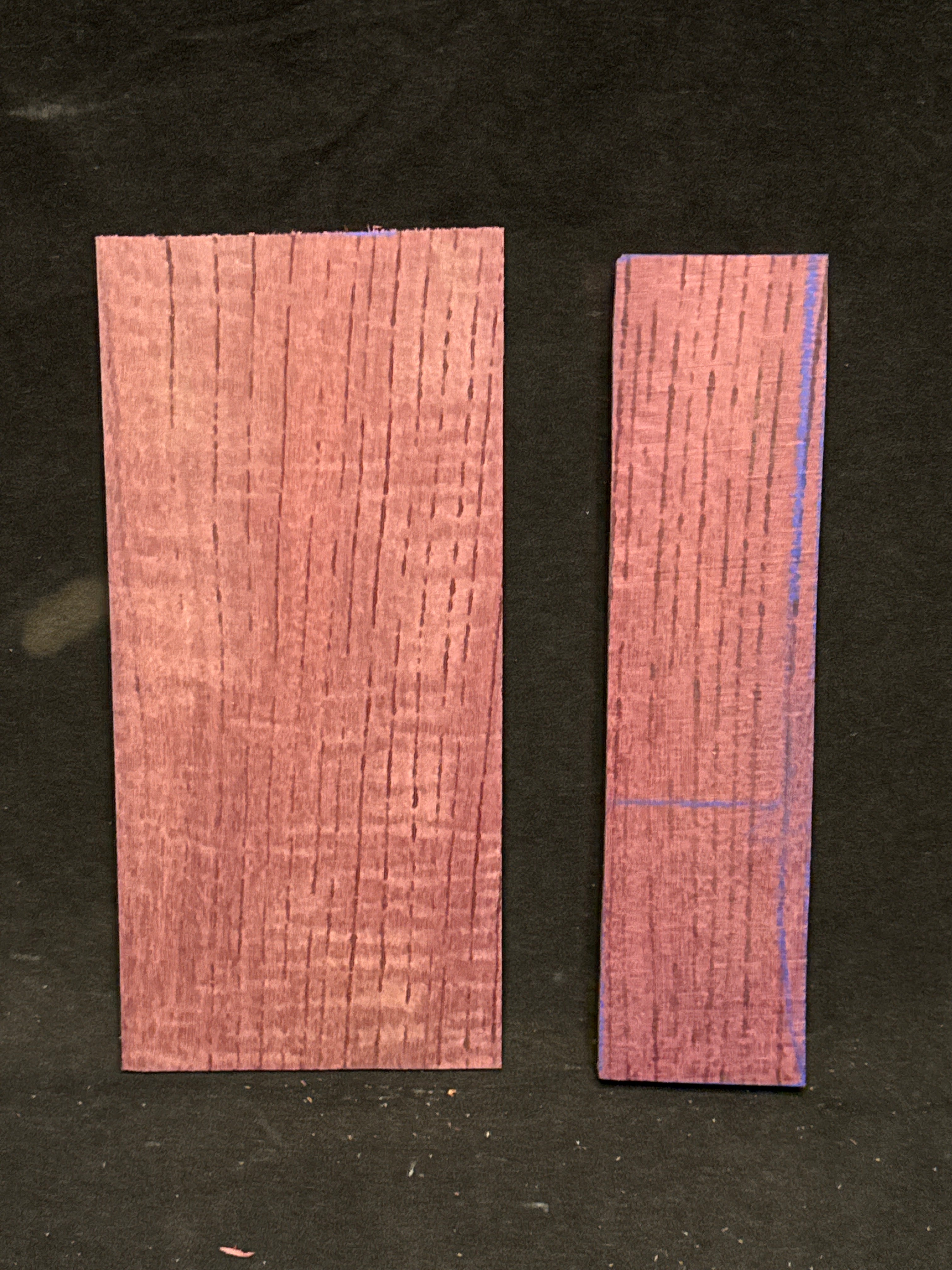 Purple Heart Acoustic Guitar Bridge & Headplate Bundle 02