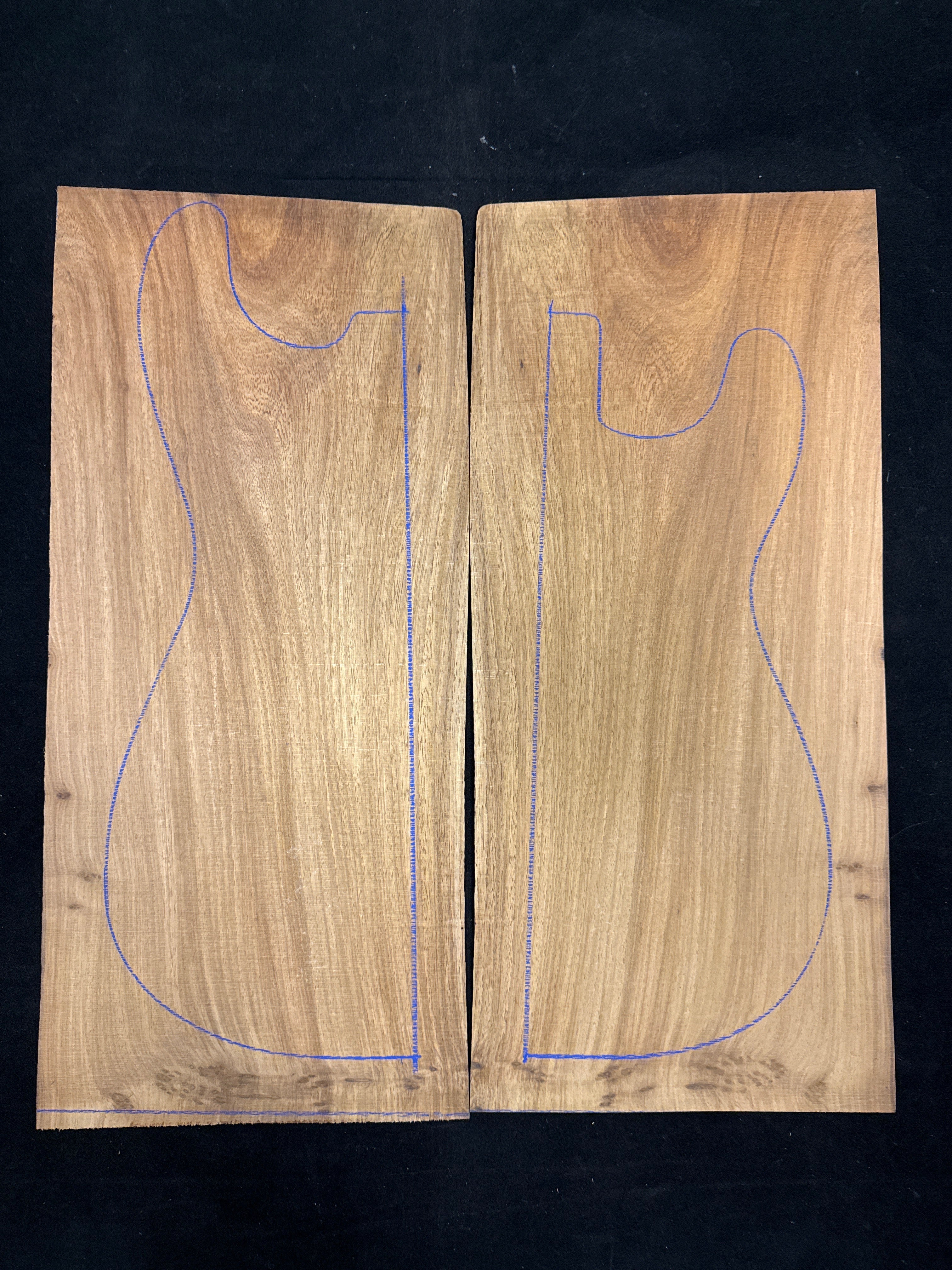 Mystery Wood Electric Guitar Drop Top 01