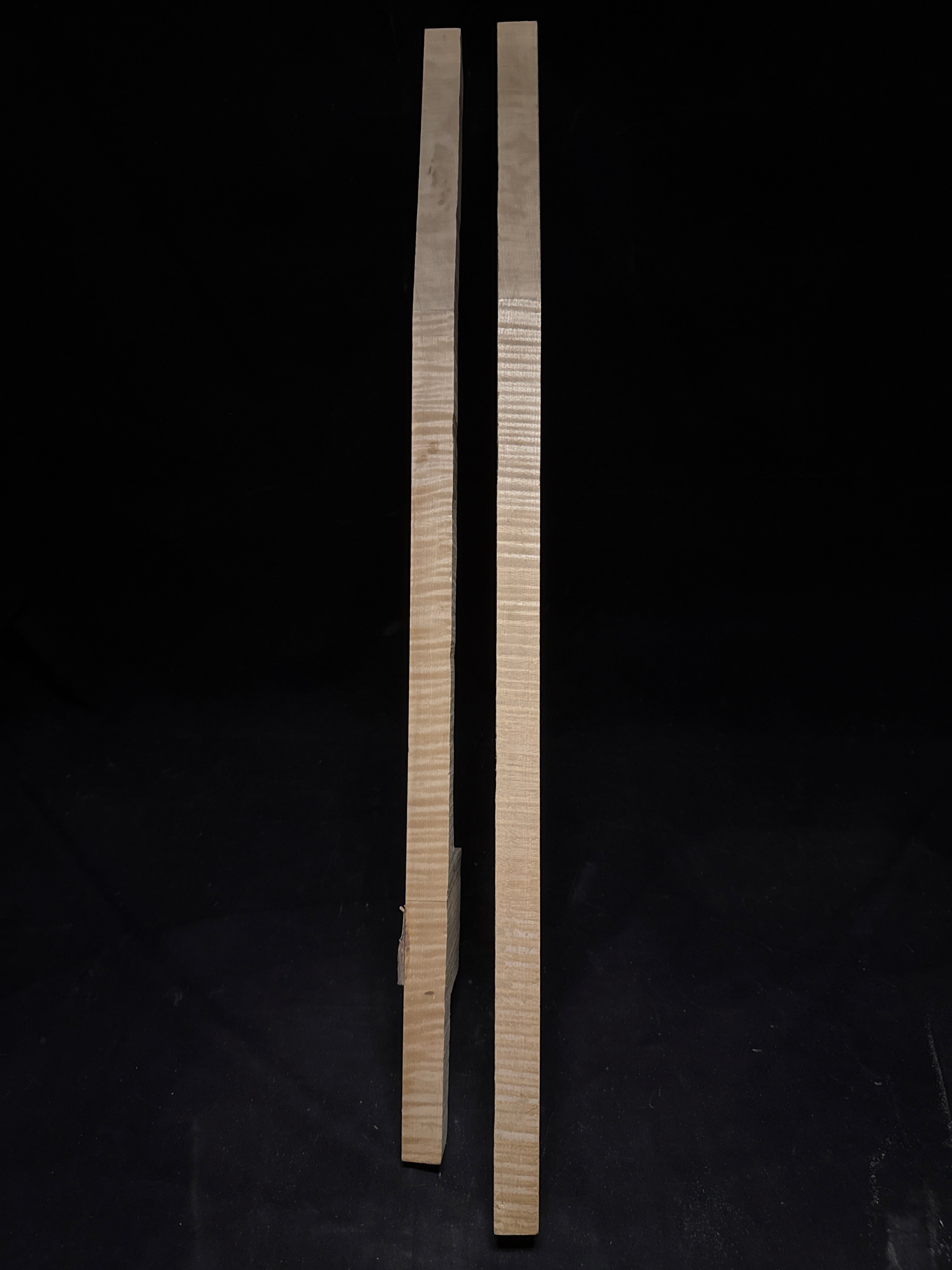 Maple 2-Piece UNGLUED Neck Blank from Taku Sakashta's Collection