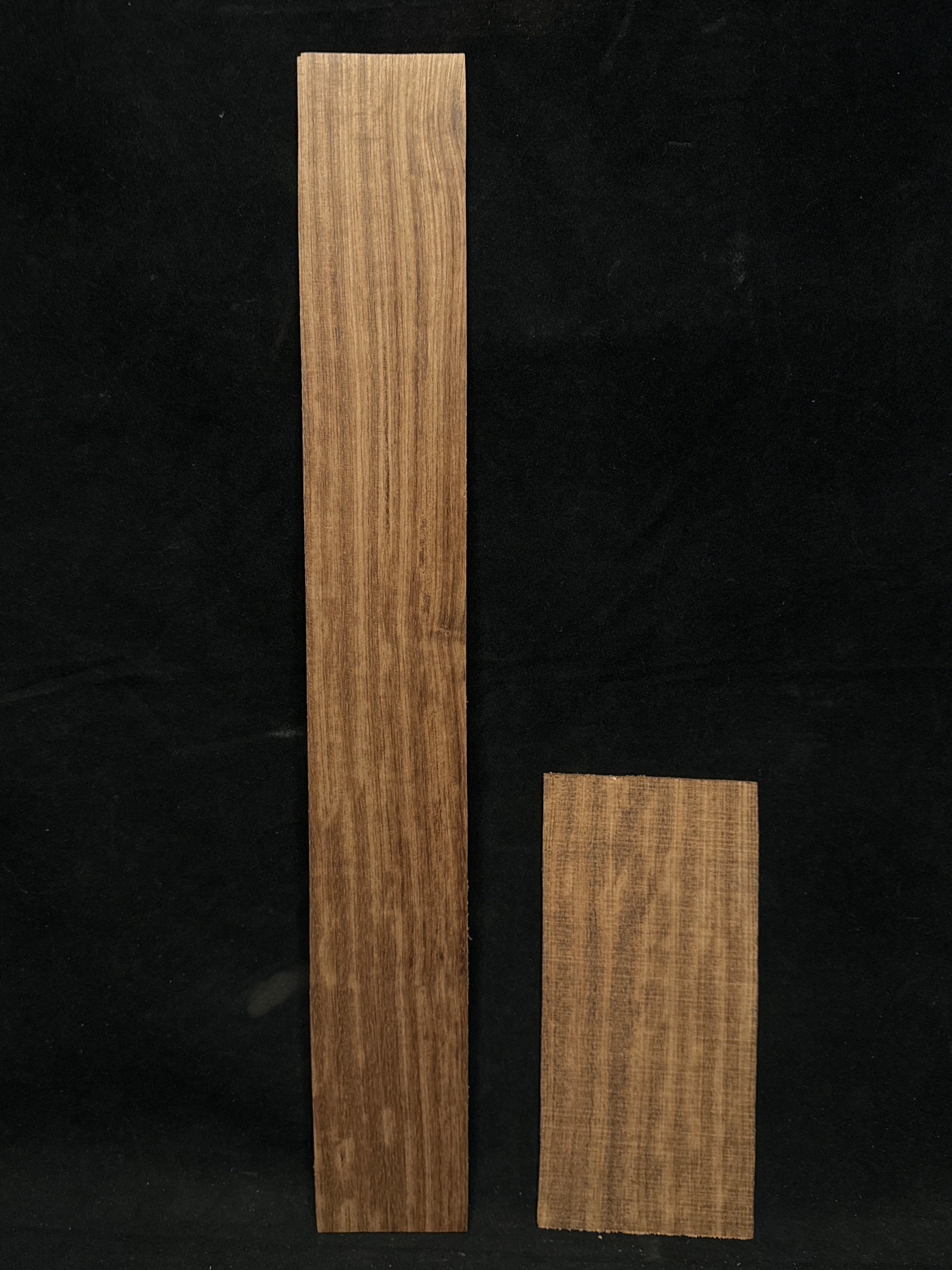 Figured Bubinga Guitar Fingerboard & Headplate Bundle 02