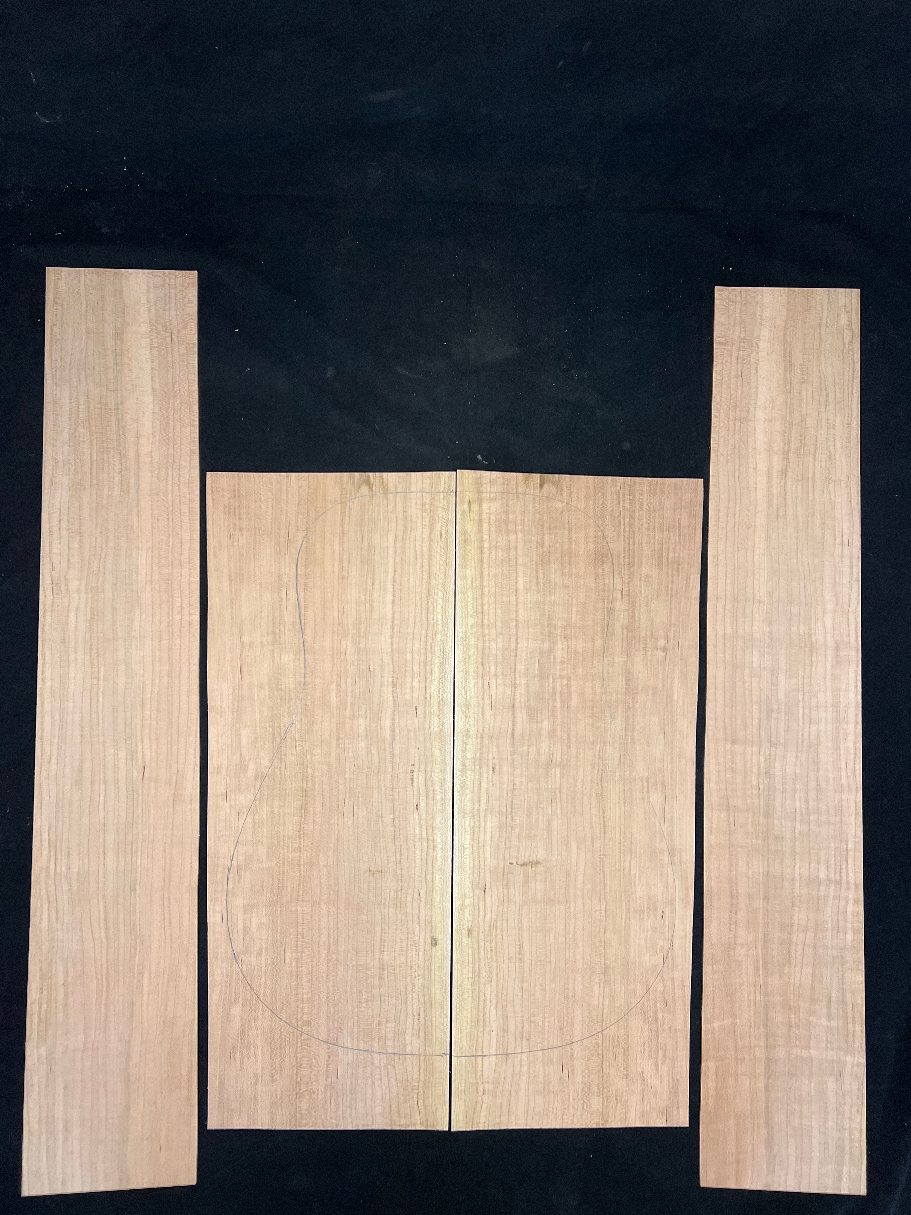 Cherry Dream Acoustic Guitar Back and Sides Set 17