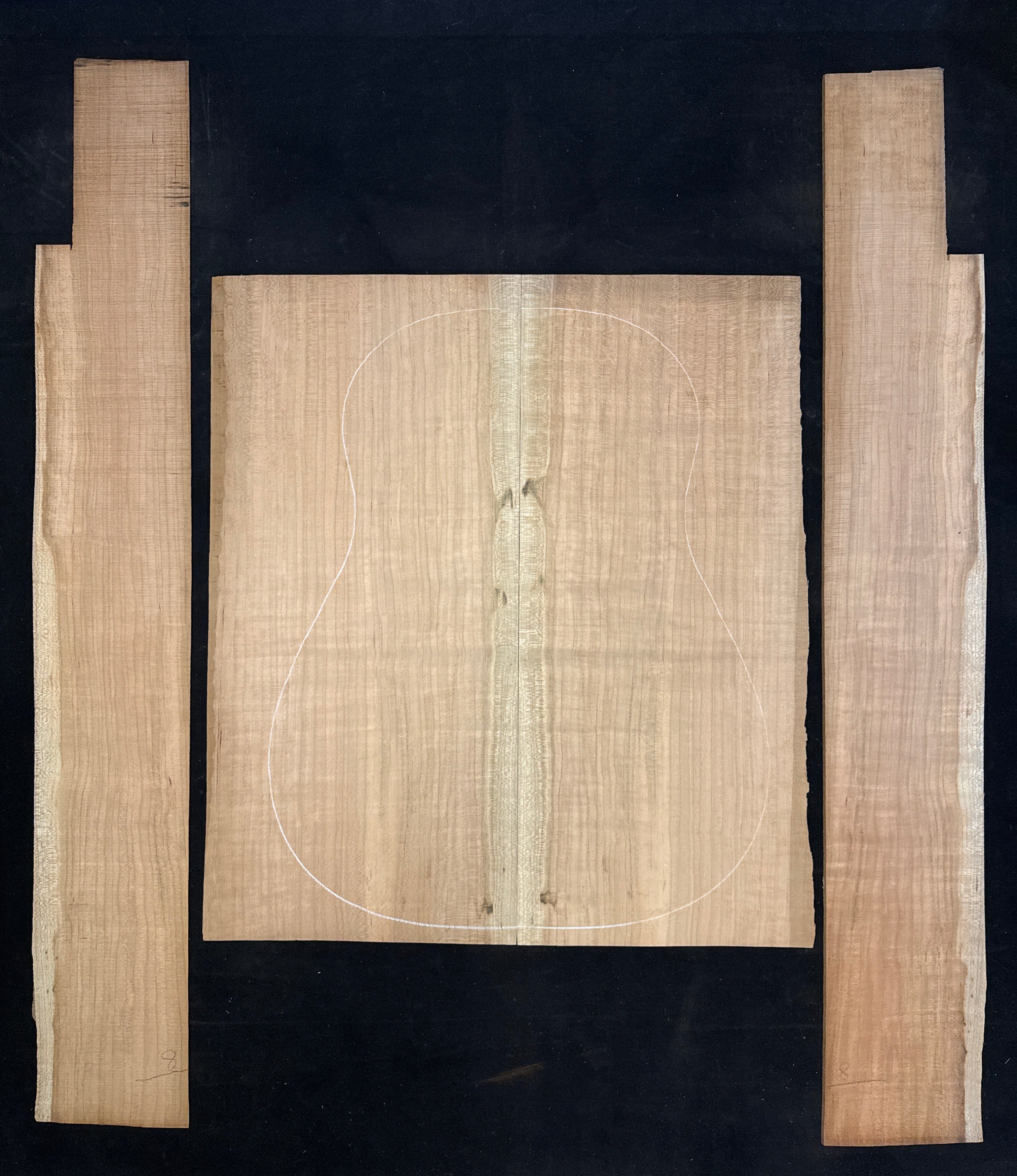 Cherry Dream Acoustic Guitar Back and Sides Set 20