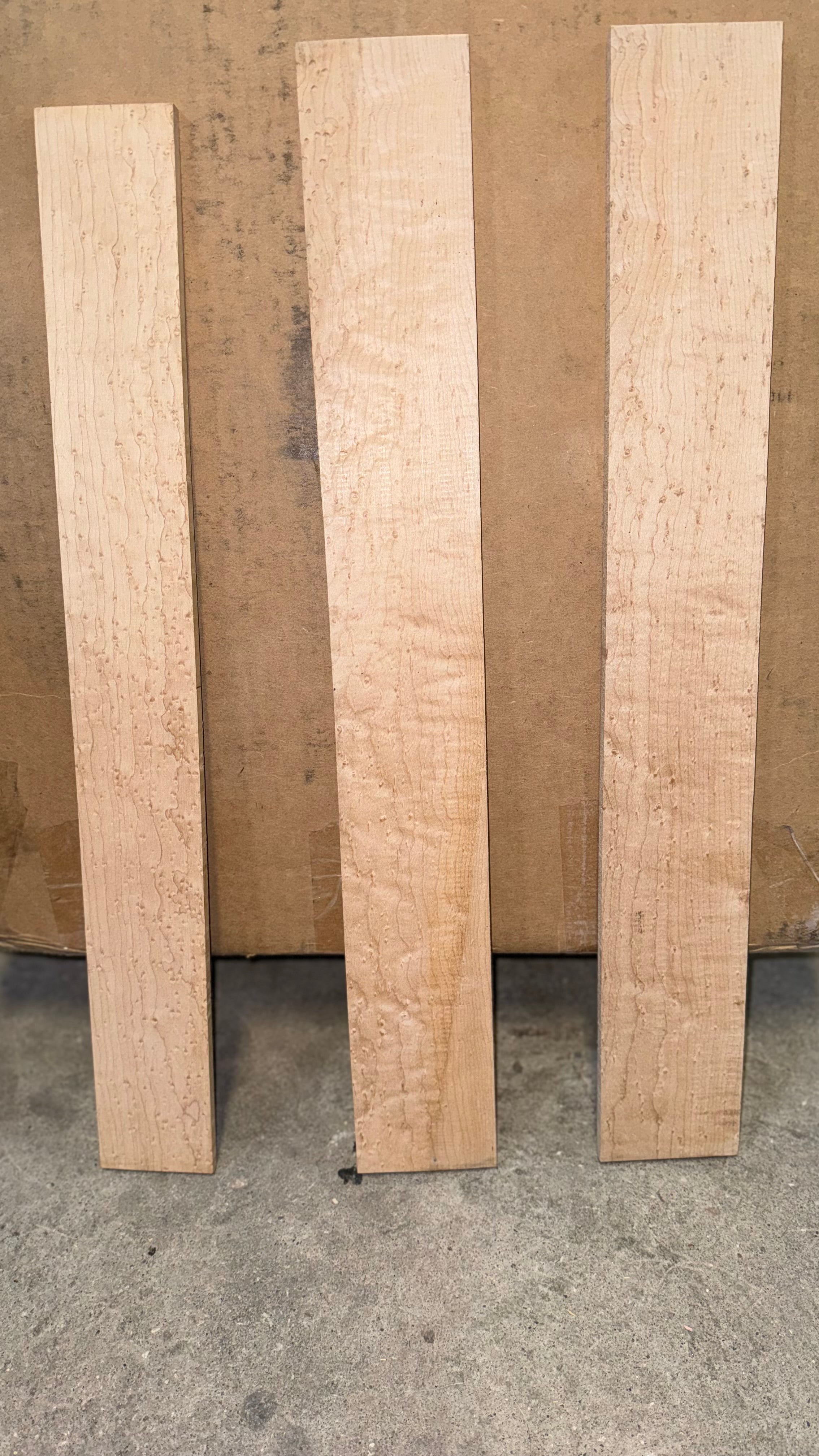 Birdseye Maple Fingerboards